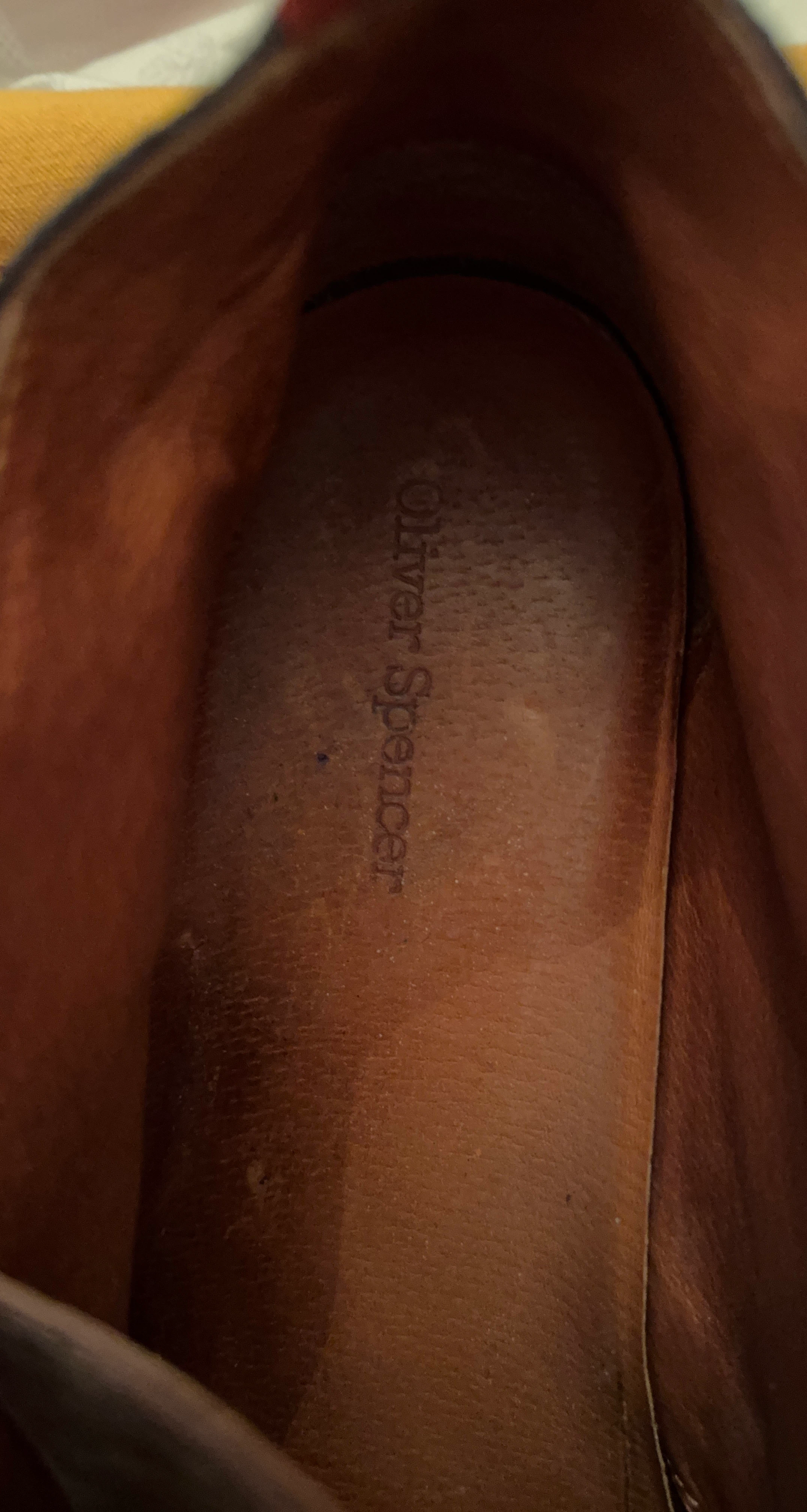 Oliver Spencer Brown Leather Chukka Boots
