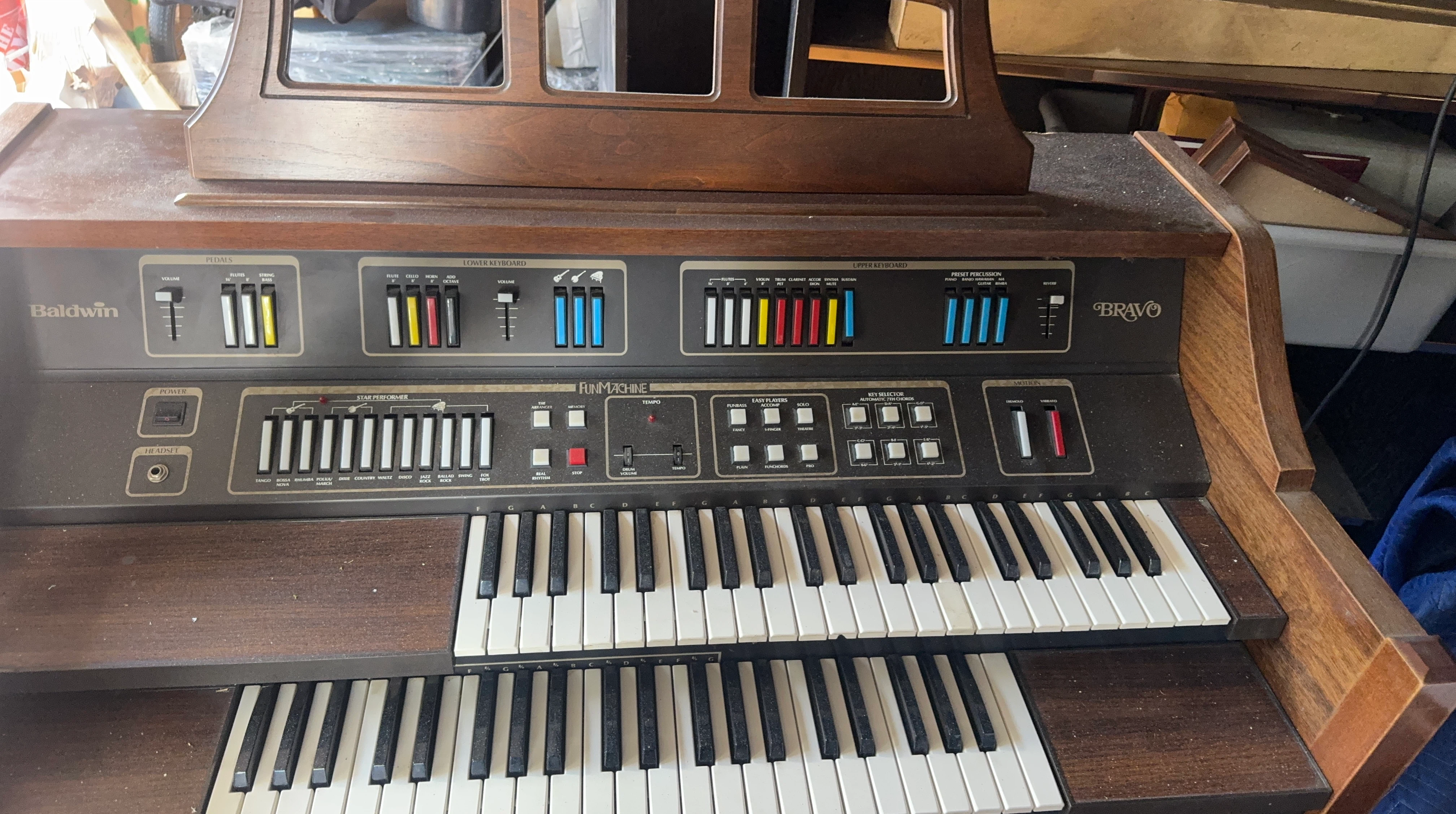 Baldwin Funmachine Bravo Electronic Organ