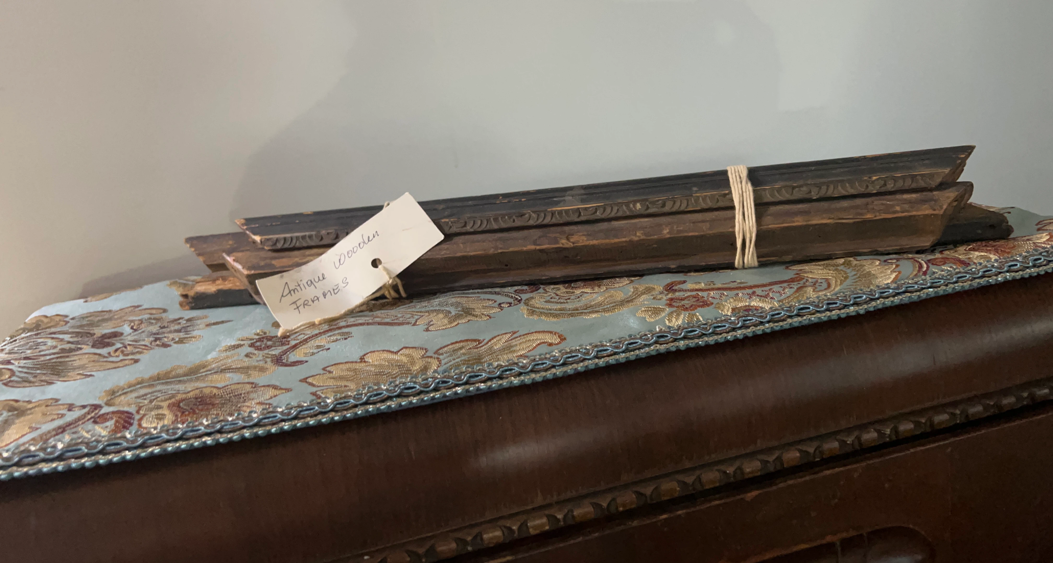 1800’s Antique Wooden Picture Frame Pieces