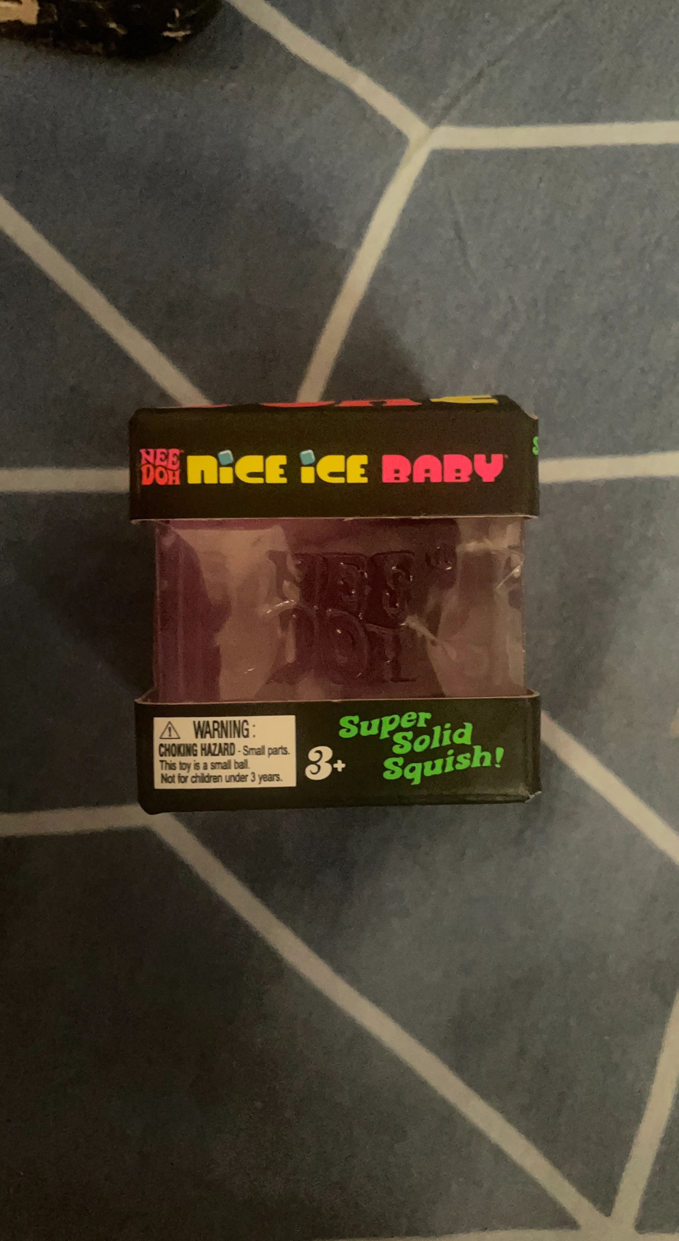 Nee Doh Nice Ice Baby Super Solid Squish Toy