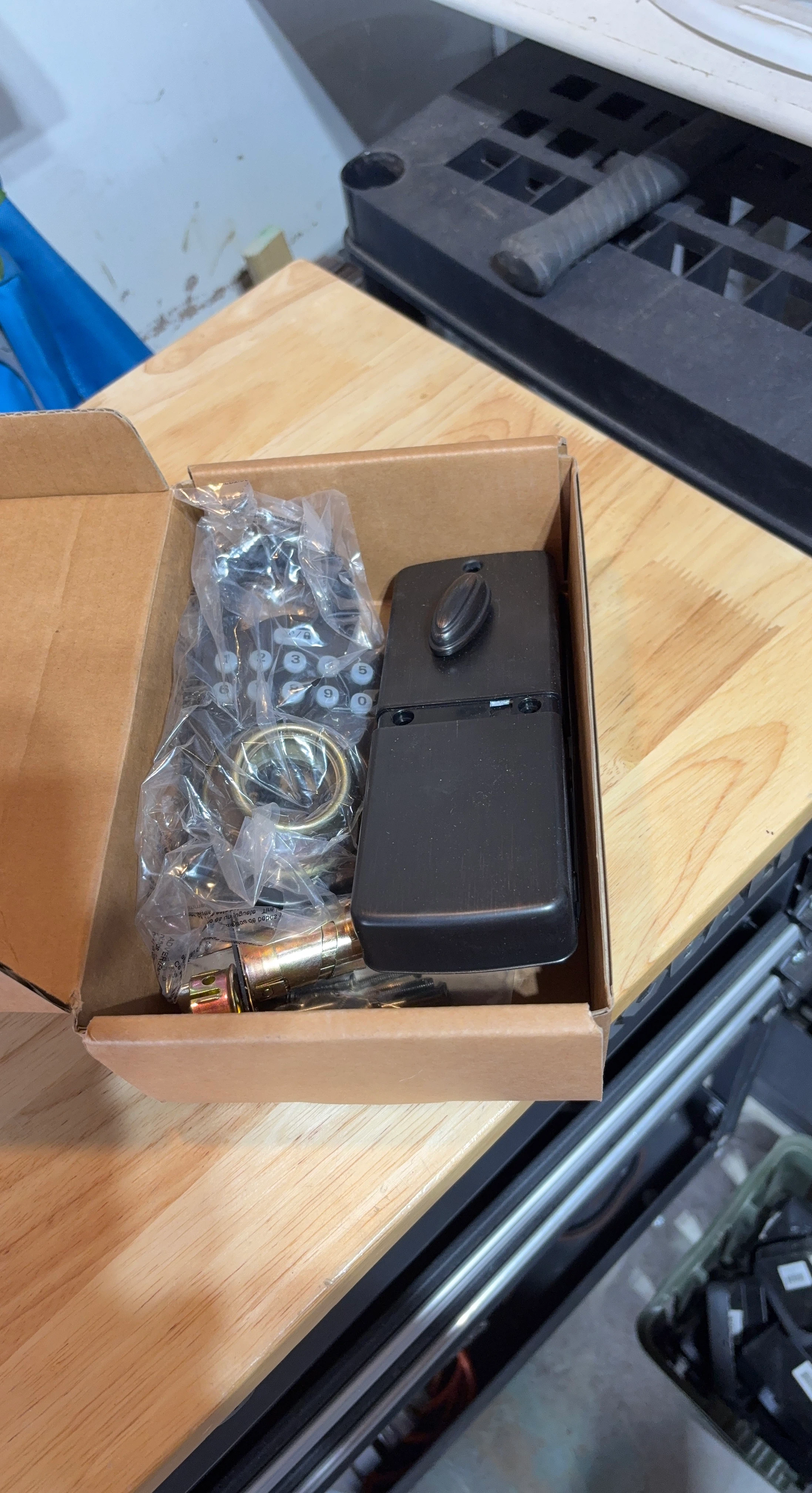 Black Smart Door Lock