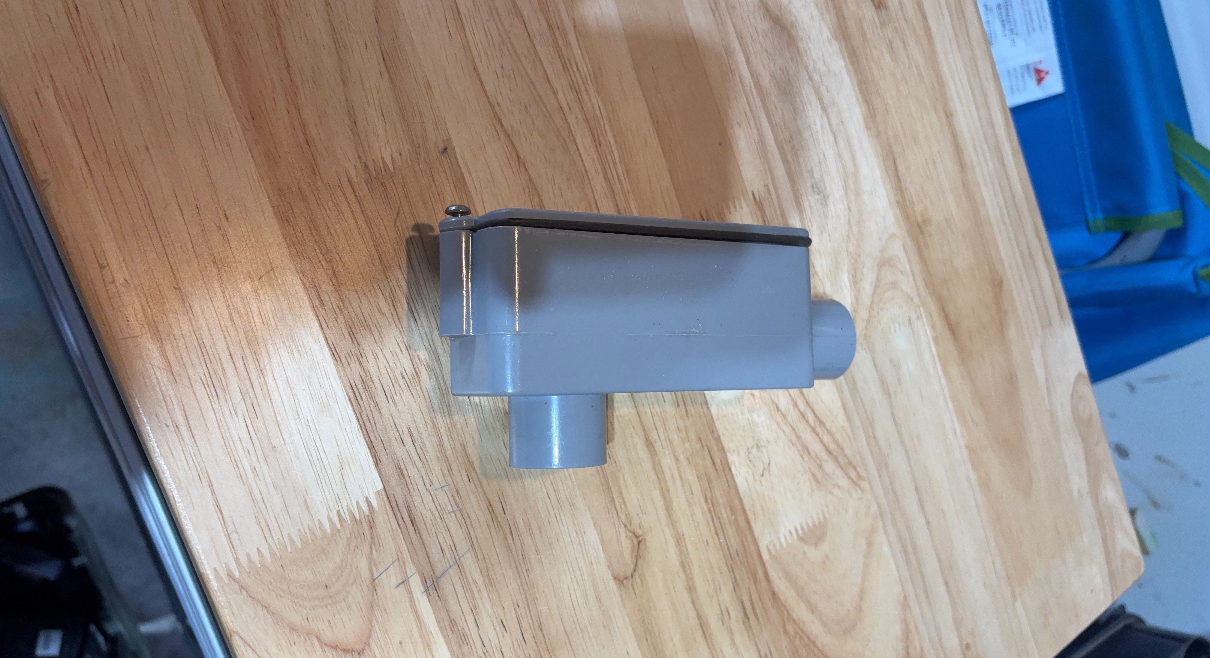 Grey Electrical Junction Box