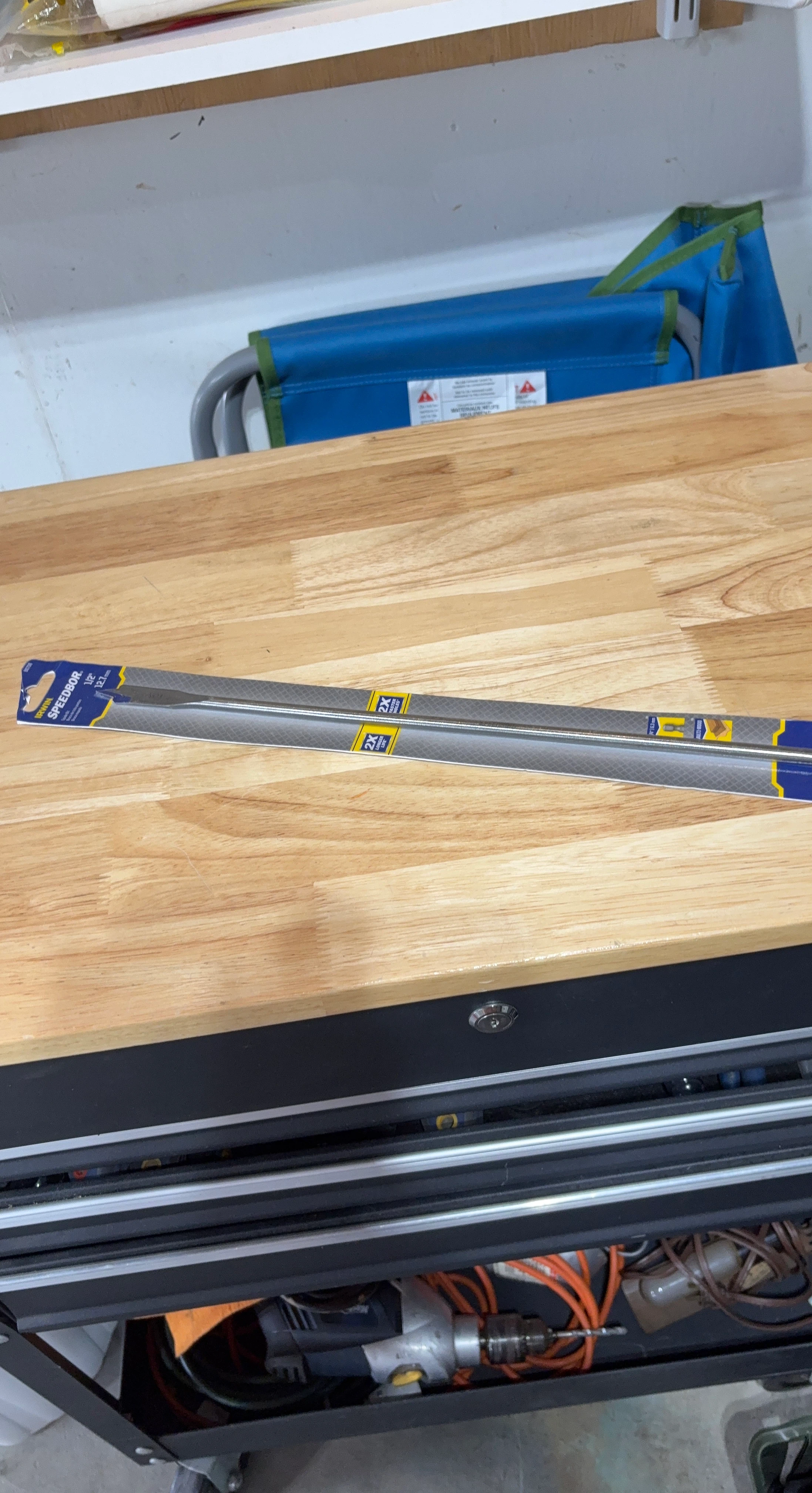 IRWIN SPEEDBOR 1-1/4" Flat Boring Bit
