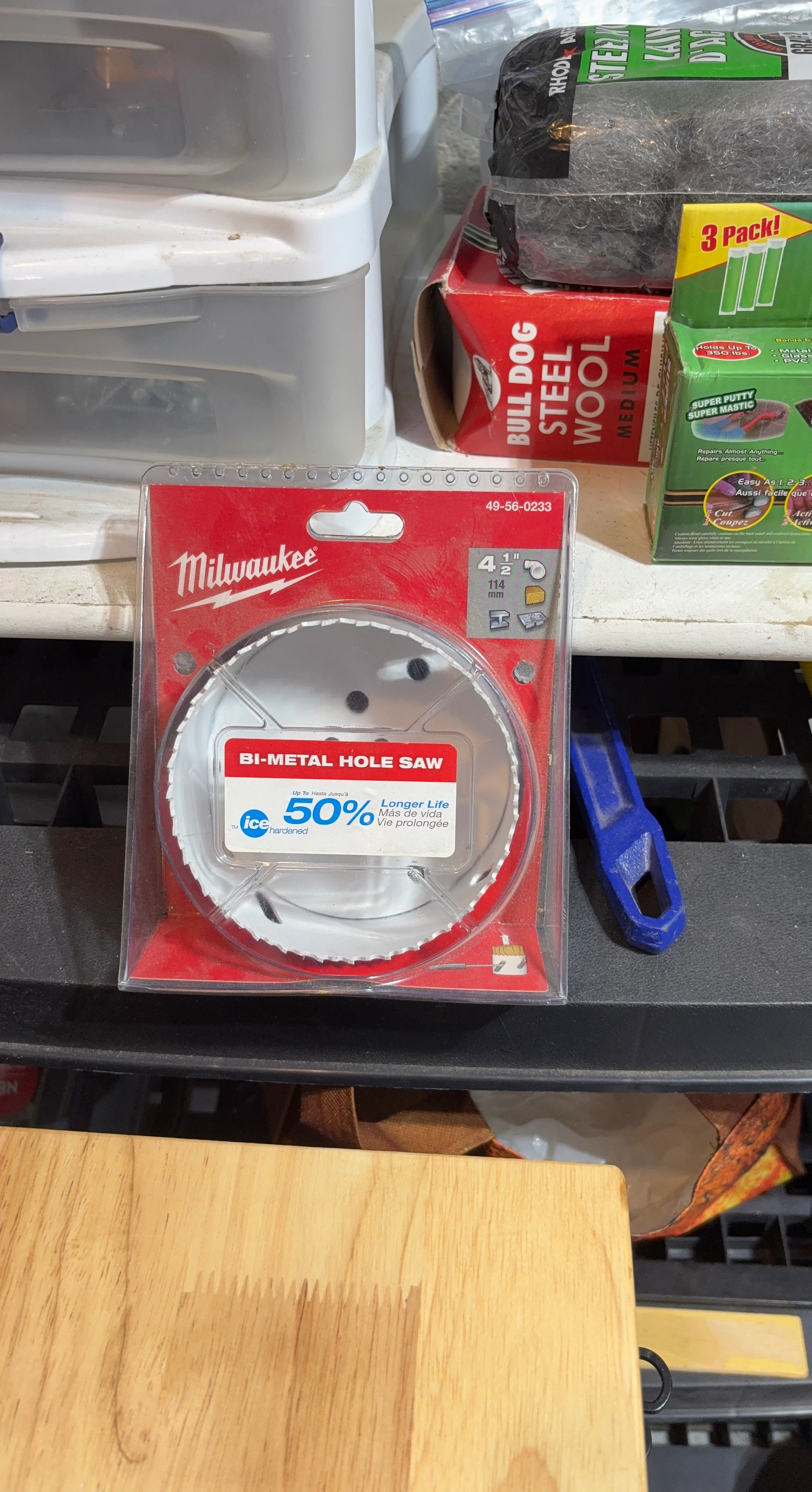 Milwaukee Bi-Metal Hole Saw 4 1/2"