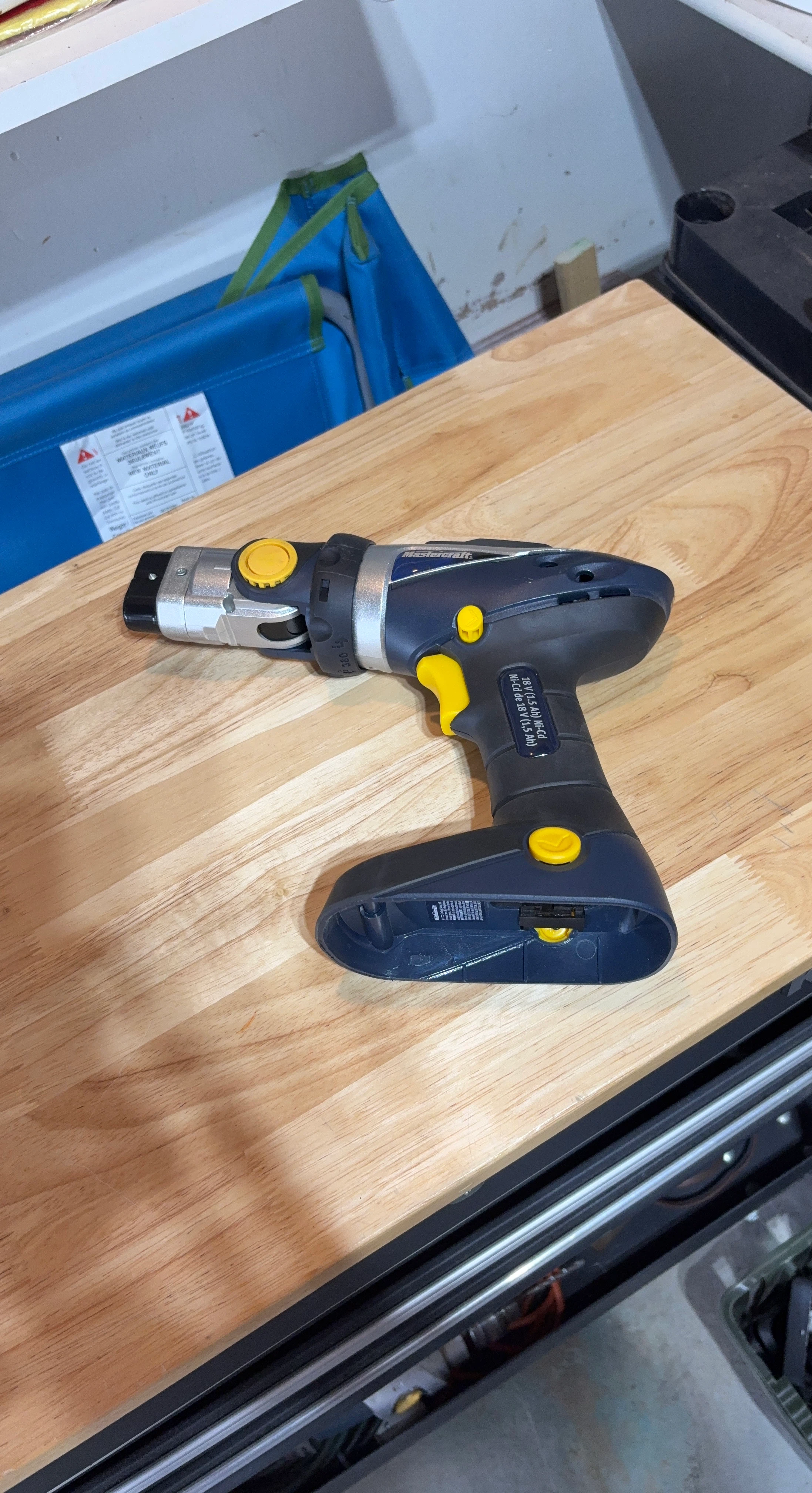 Mastercraft 18V Cordless Drill