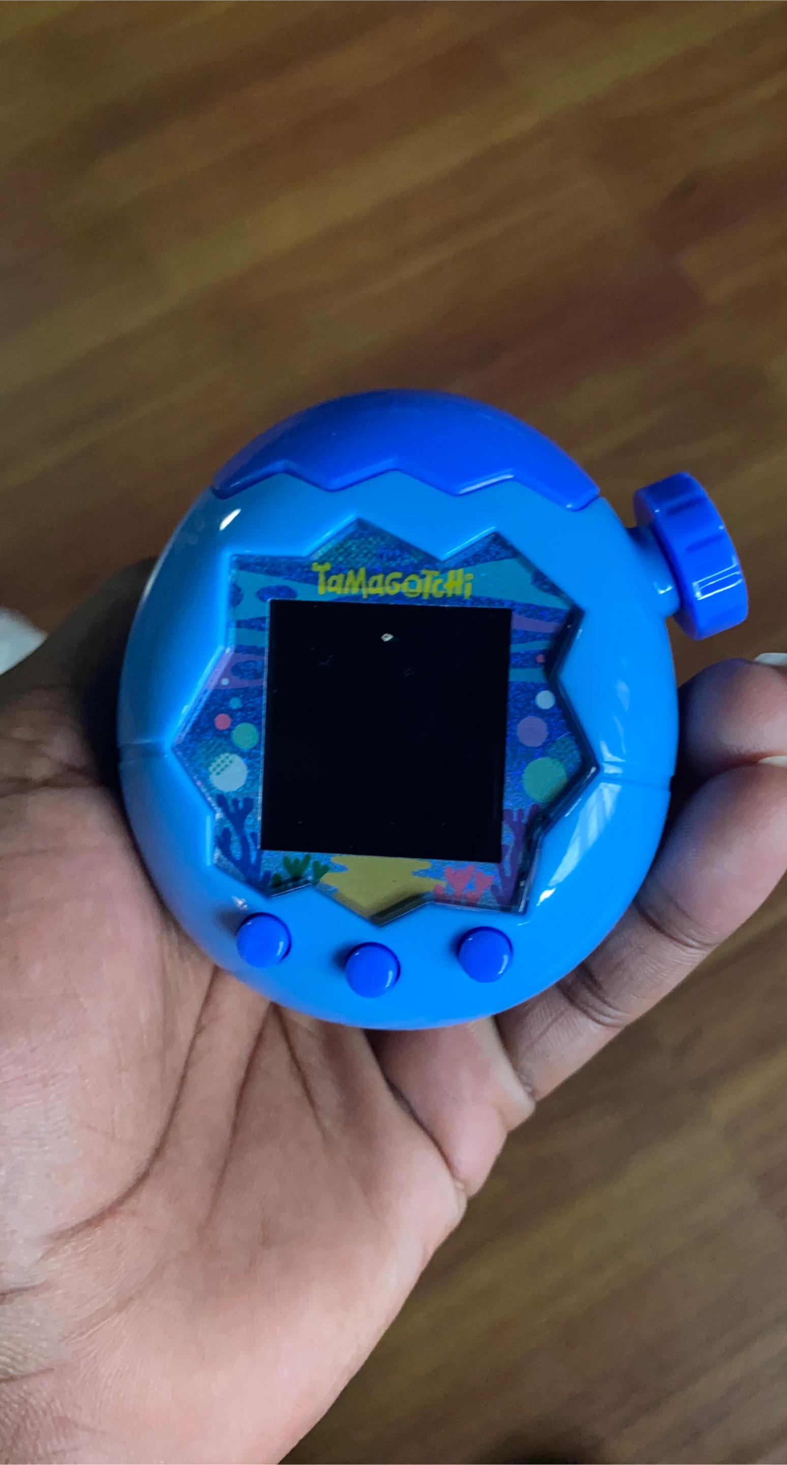 Blue Tamagotchi Virtual Pet {Cash Only}