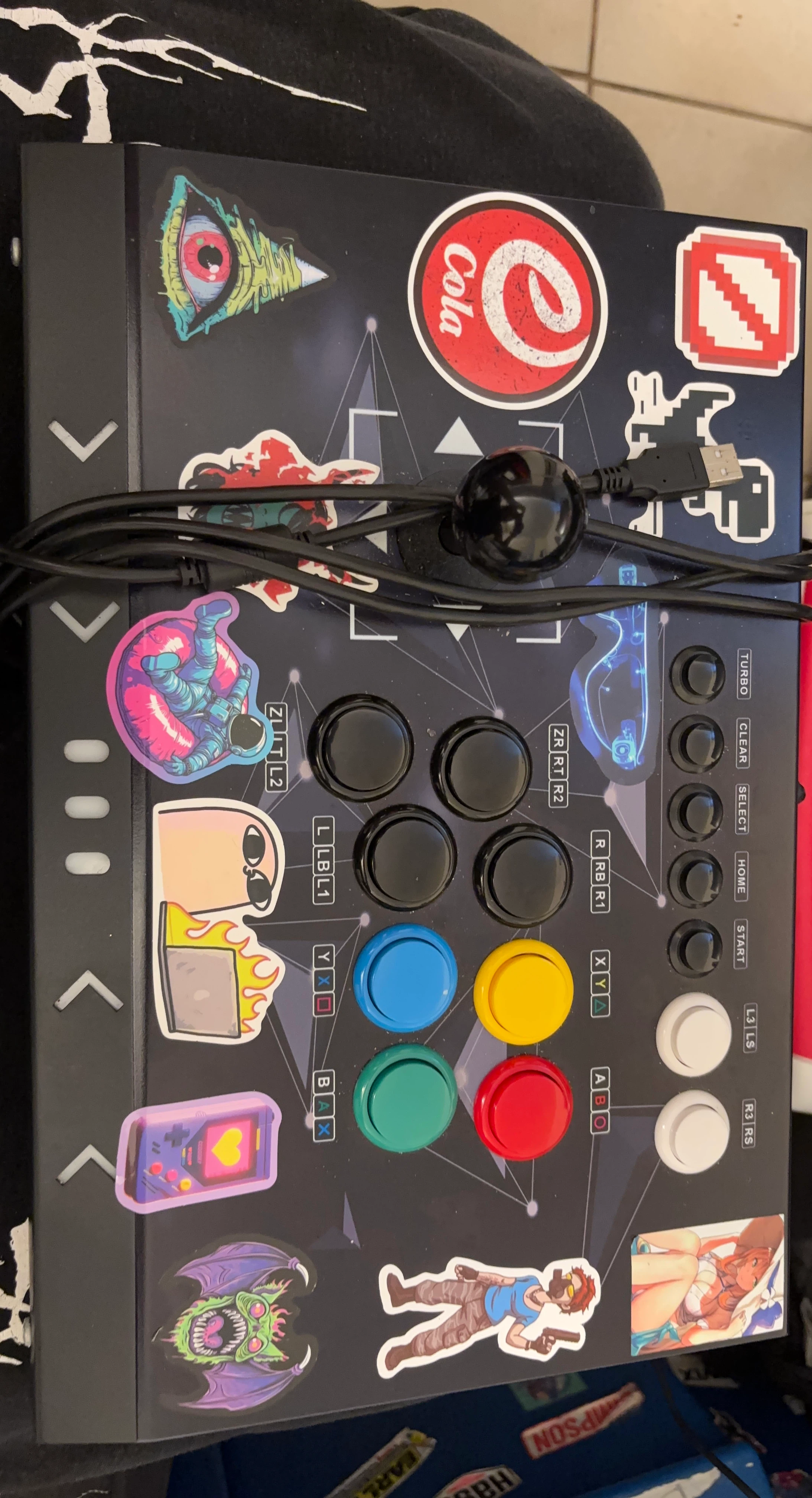 Custom Arcade Fight Stick Controller