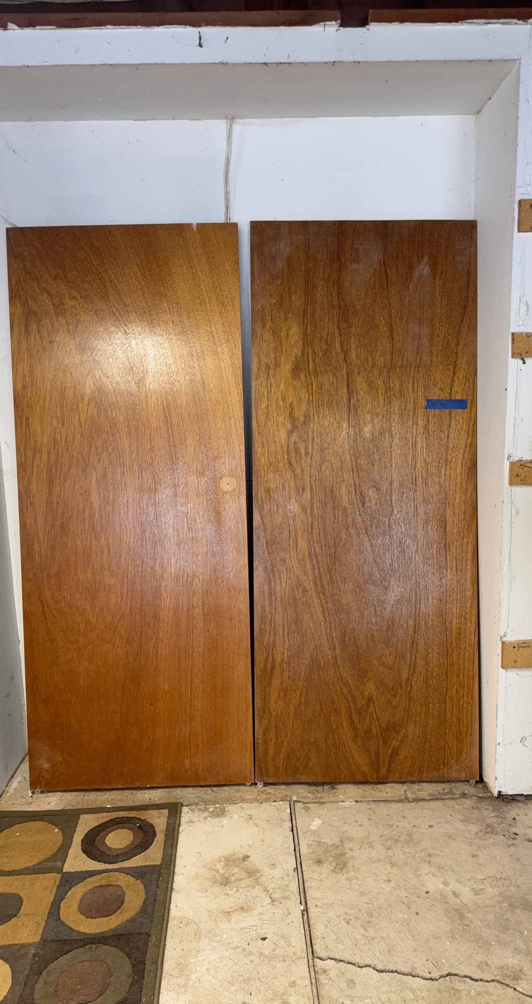 Wooden Doors (Pair)