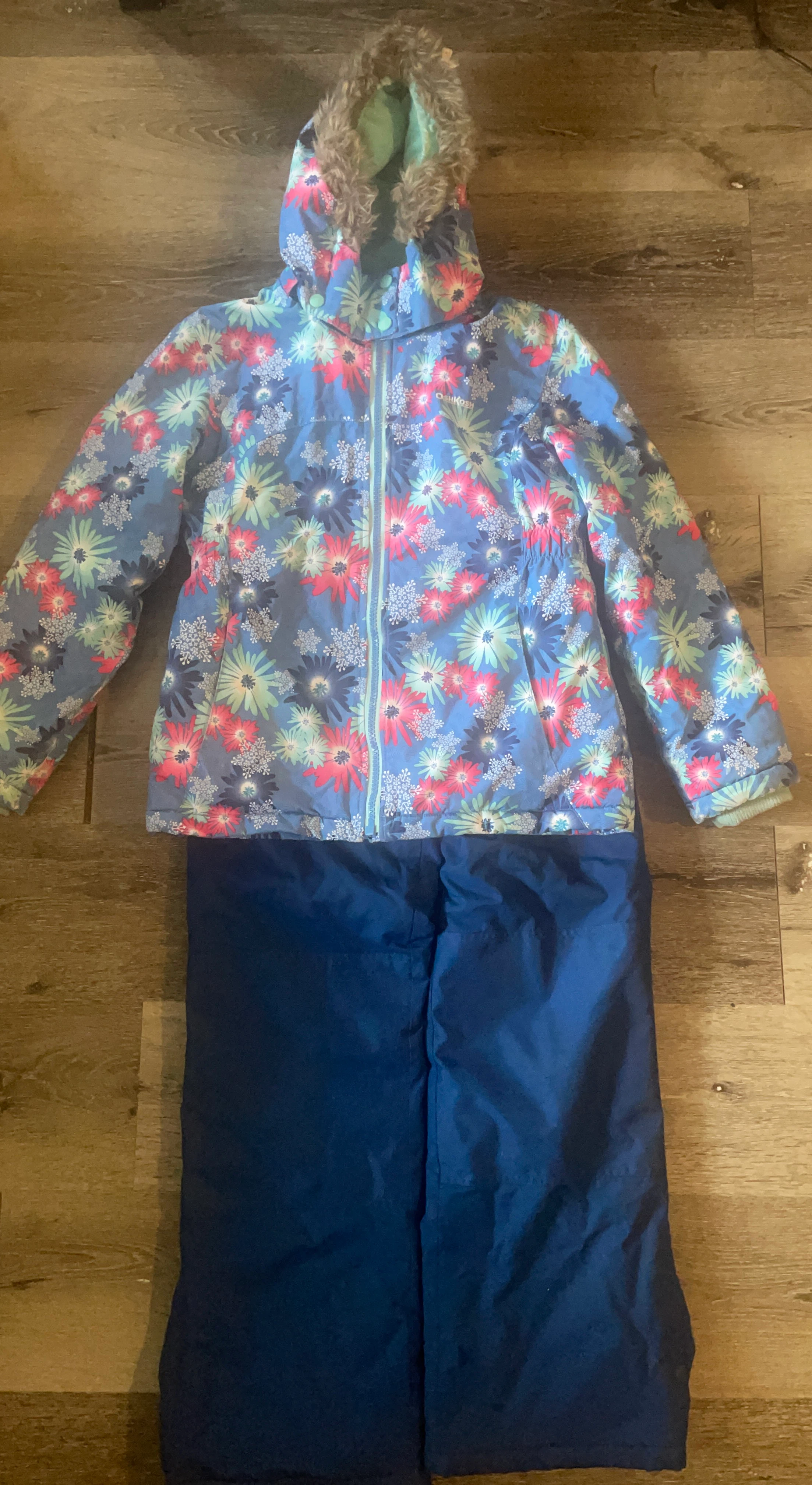 OshKosh B'gosh Floral Ski Suit - Size 4T