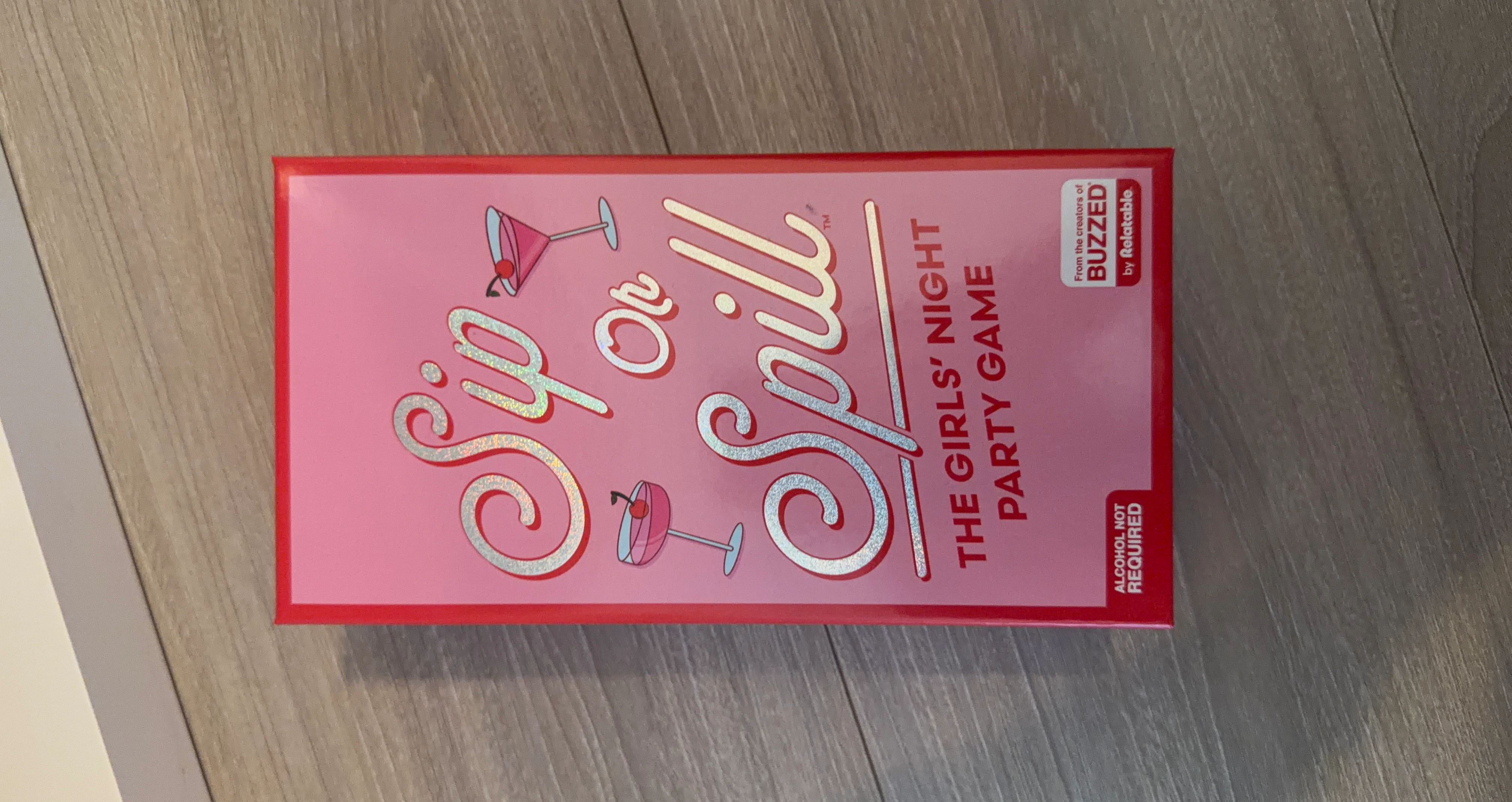 Sip or Spill The Girls' Night Party Game