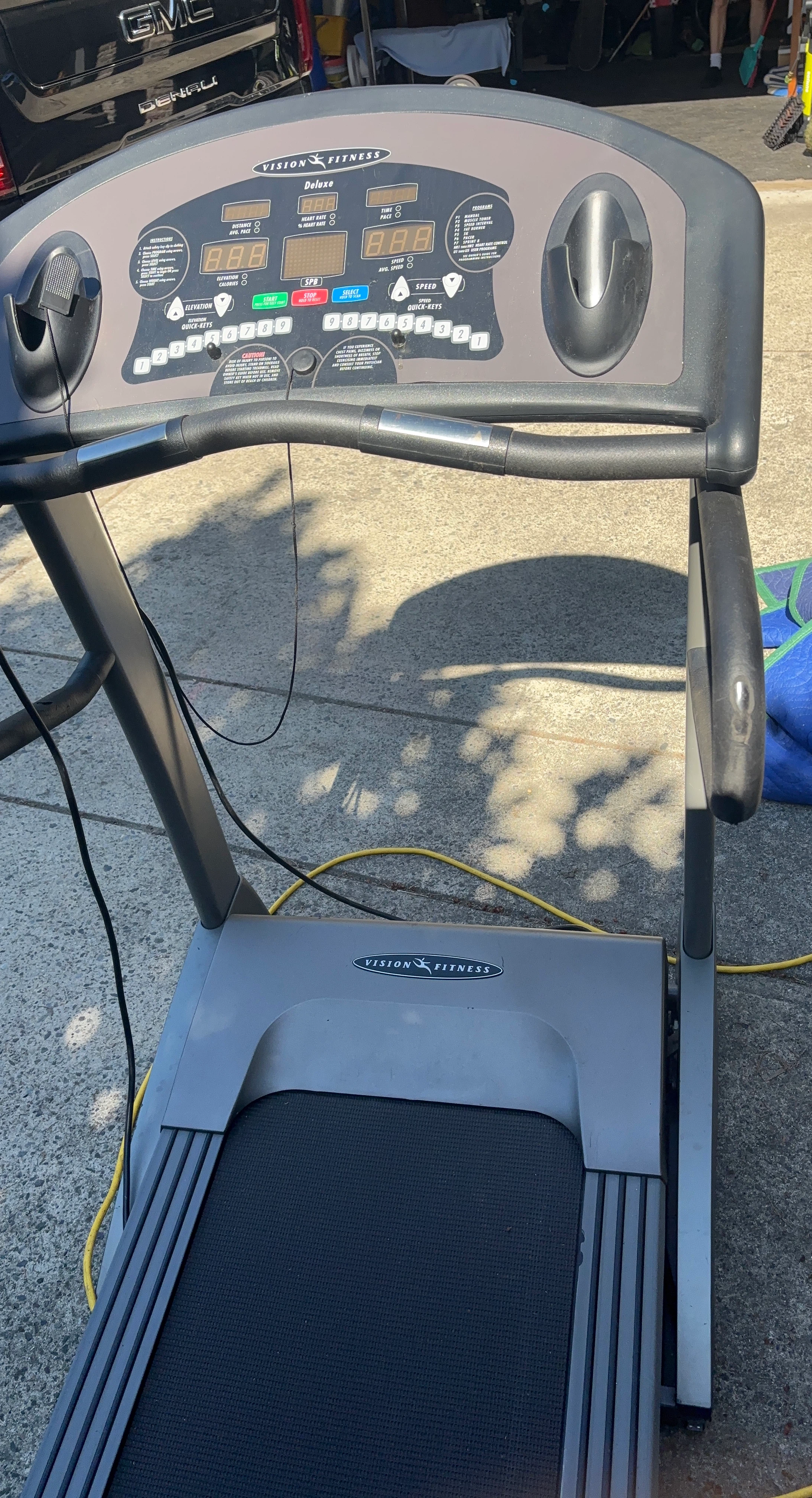 Vision Fitness Deluxe Treadmill