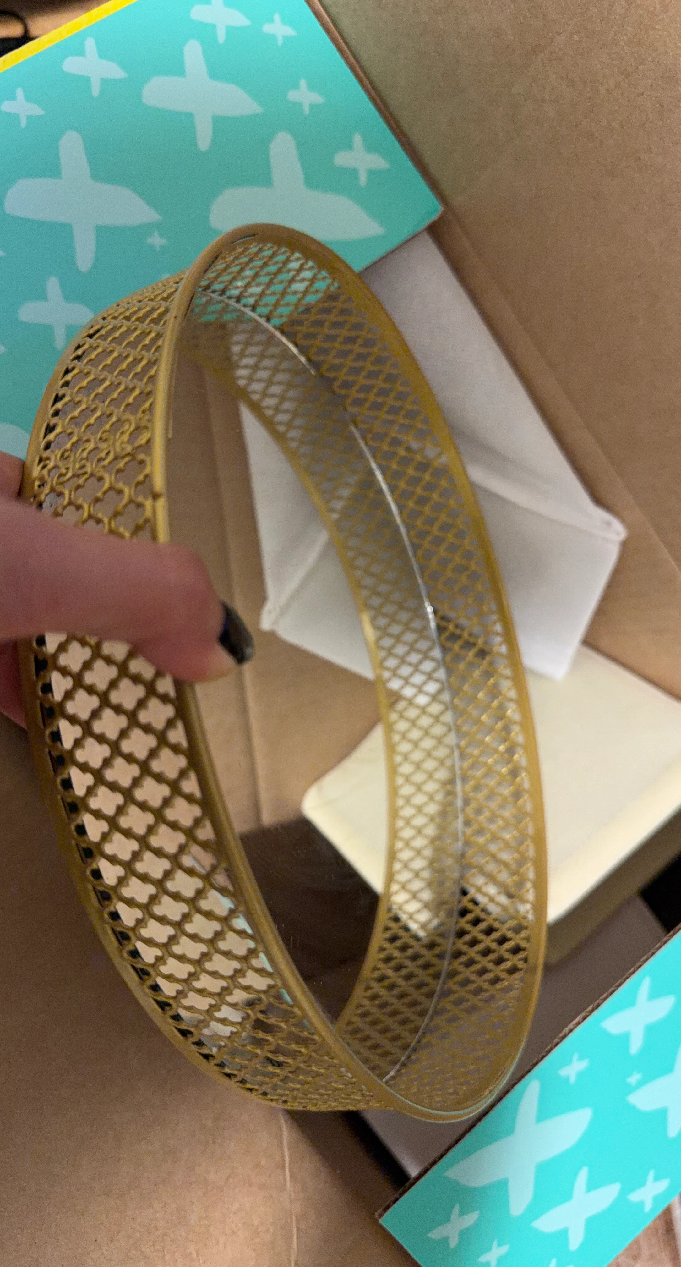 Gold Decorative Tray