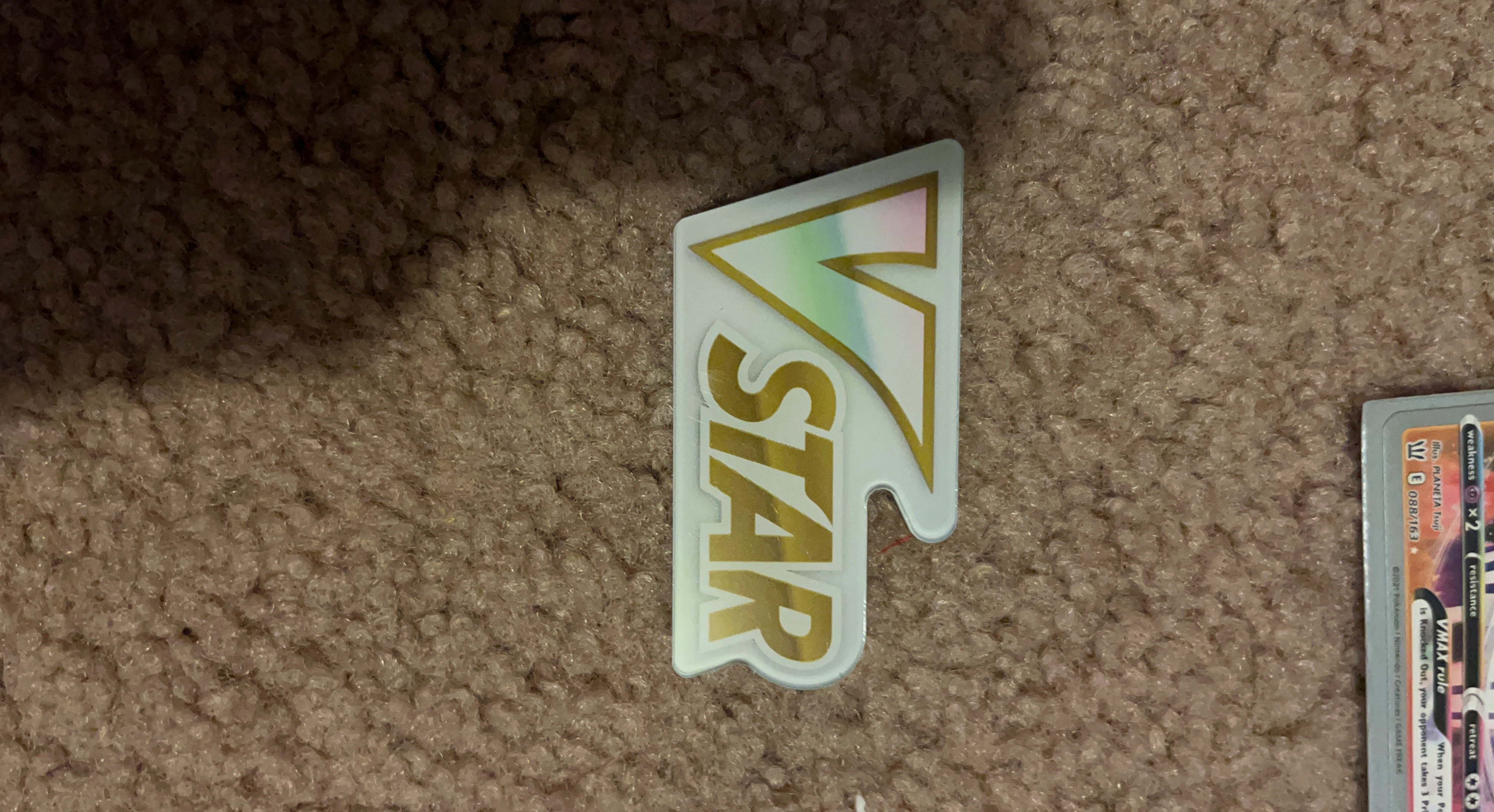 Pokemon VSTAR Card Sticker