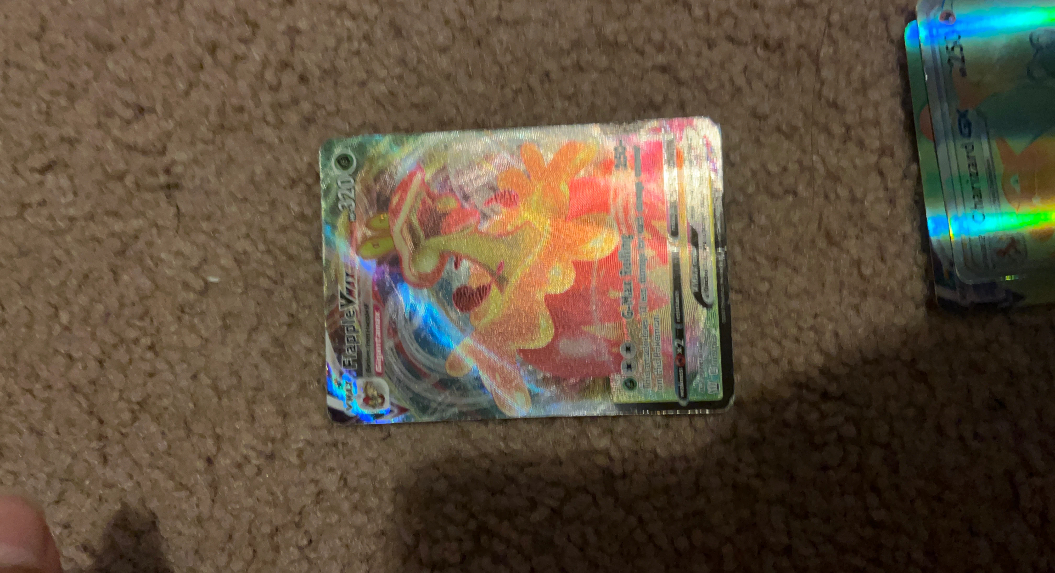 Pokemon Flapple VMAX Card