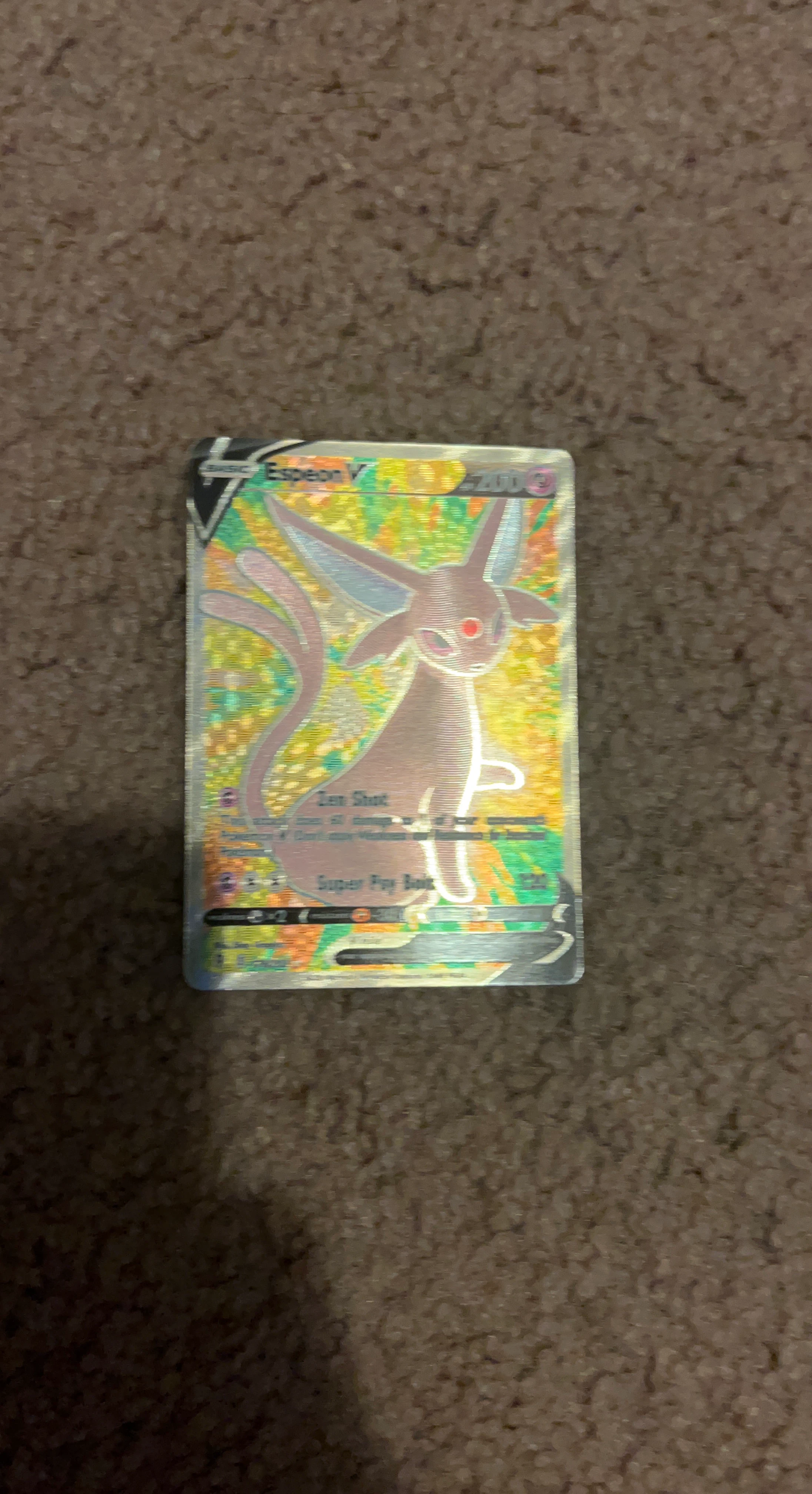 Espeon V Pokemon Card