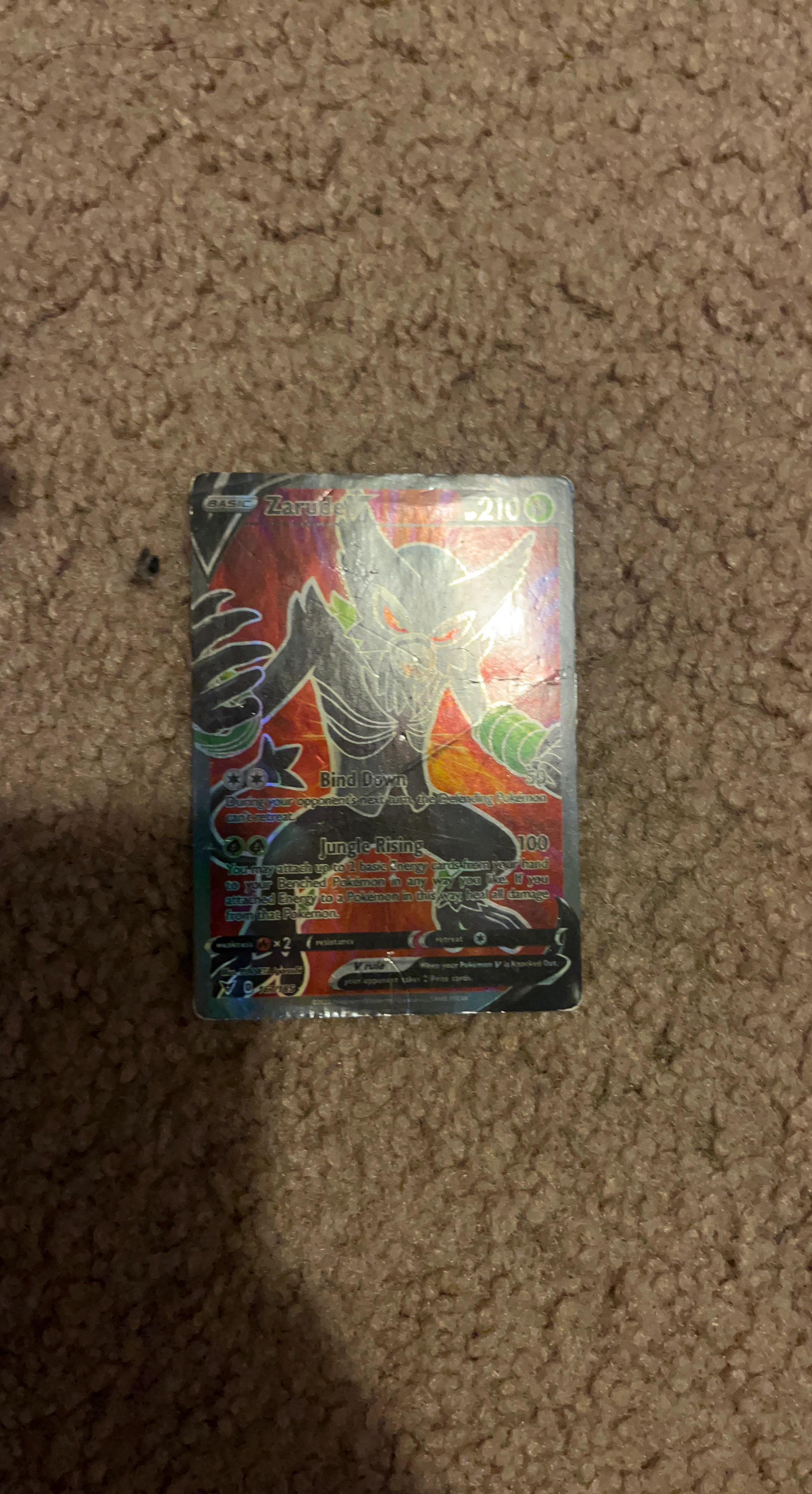 Pokemon Card - Zarude V
