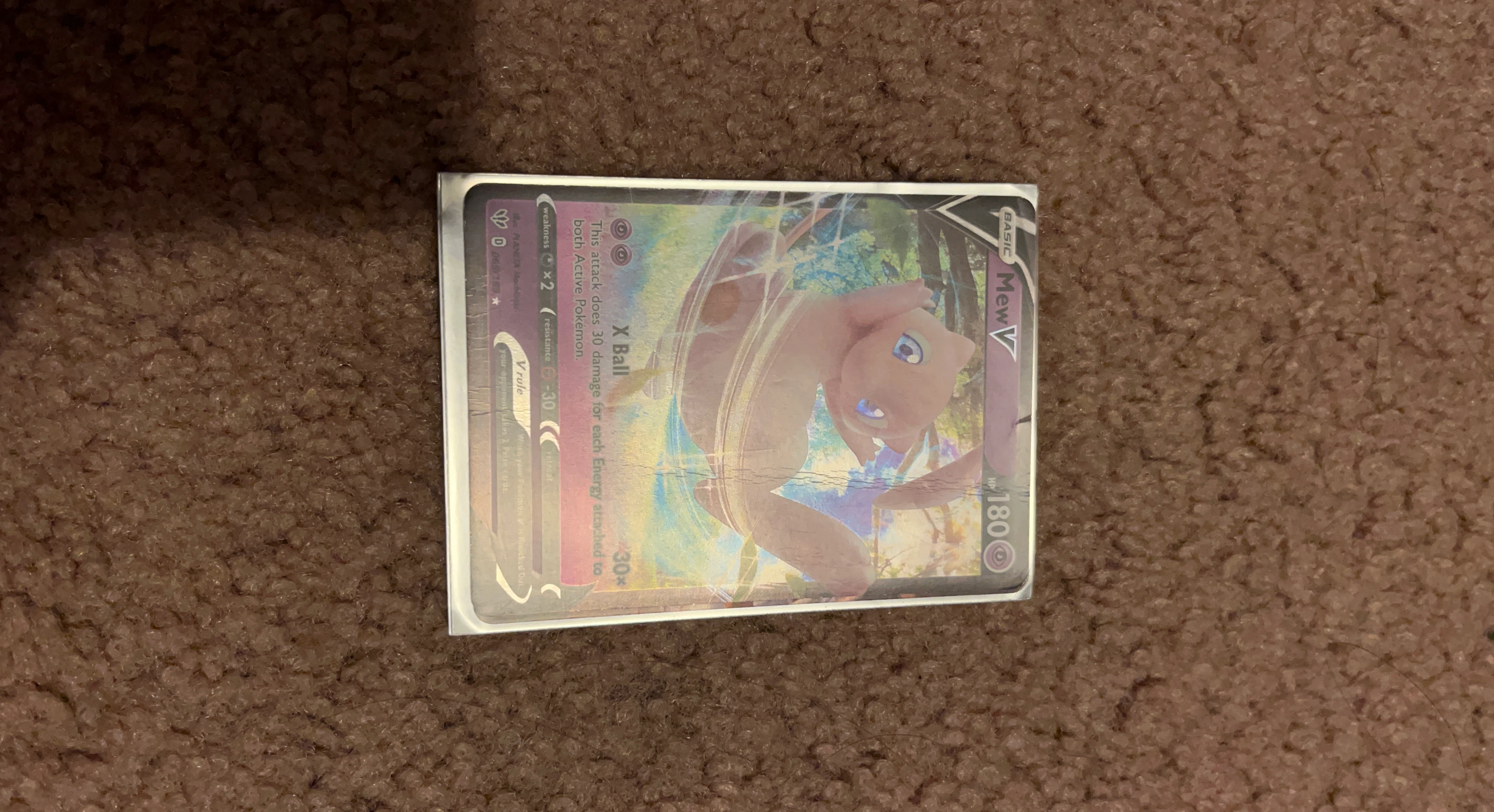 Pokemon Card - Mew V - 180 HP