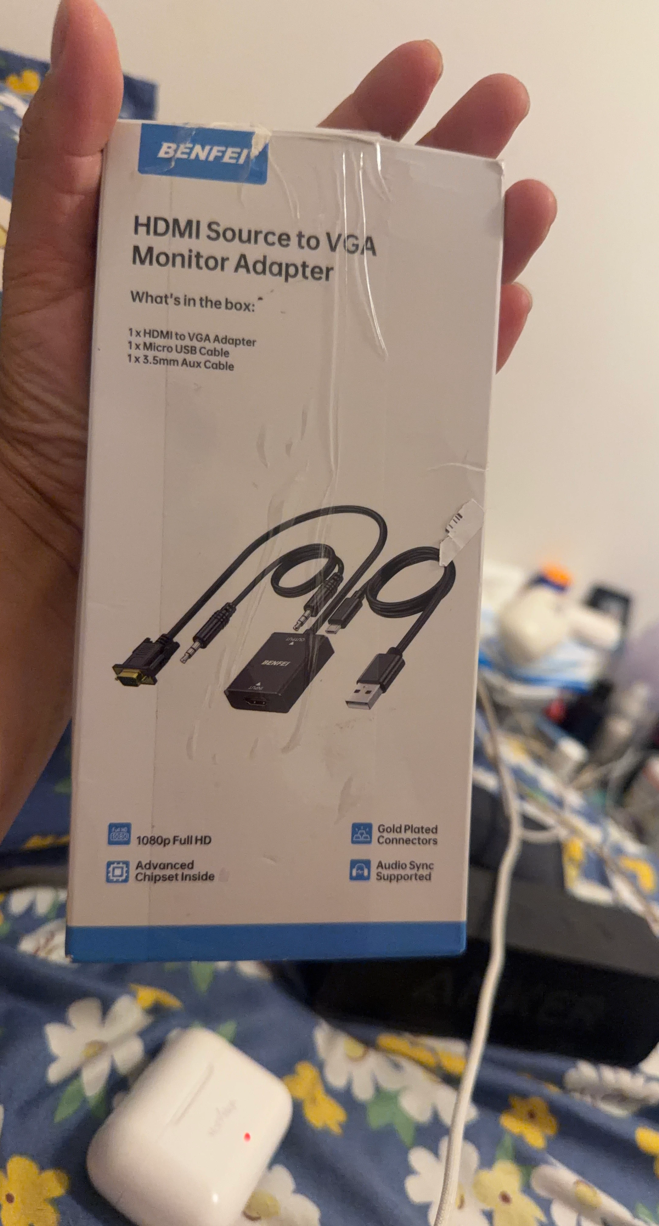 BENFEI HDMI Source to VGA Monitor Adapter