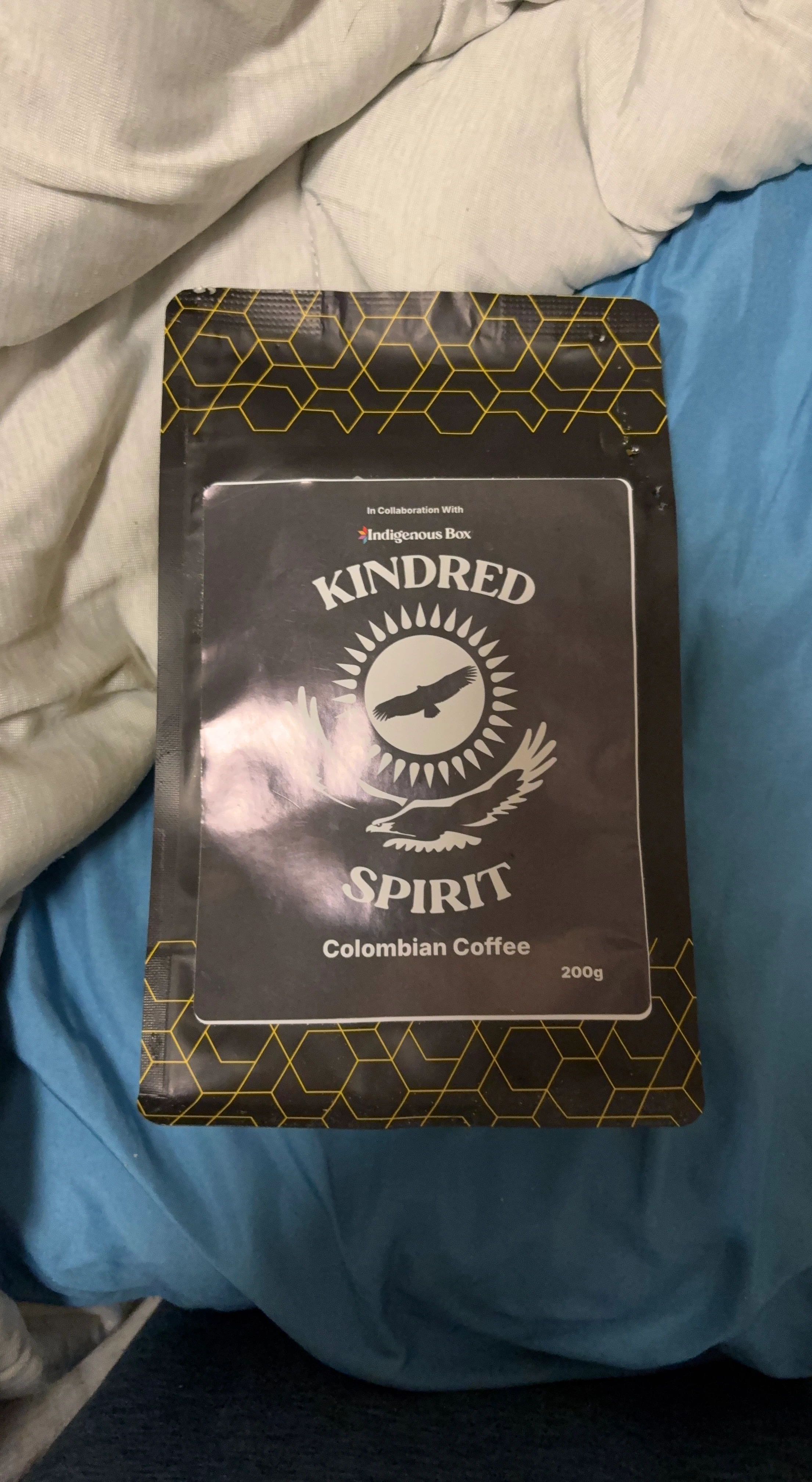 Kindred Spirit Colombian Bean Coffee 200g