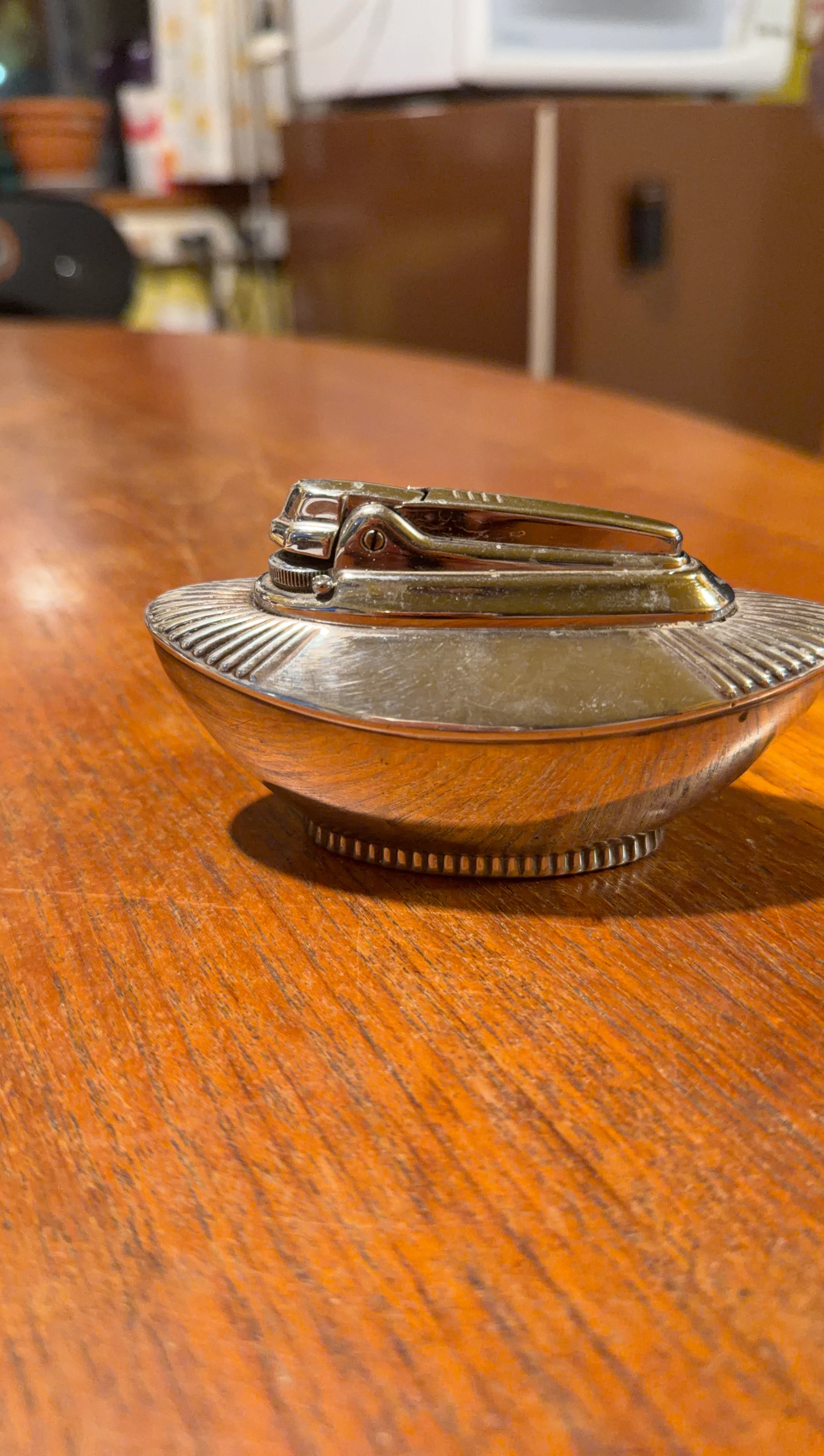 Vintage Silver Table Lighter