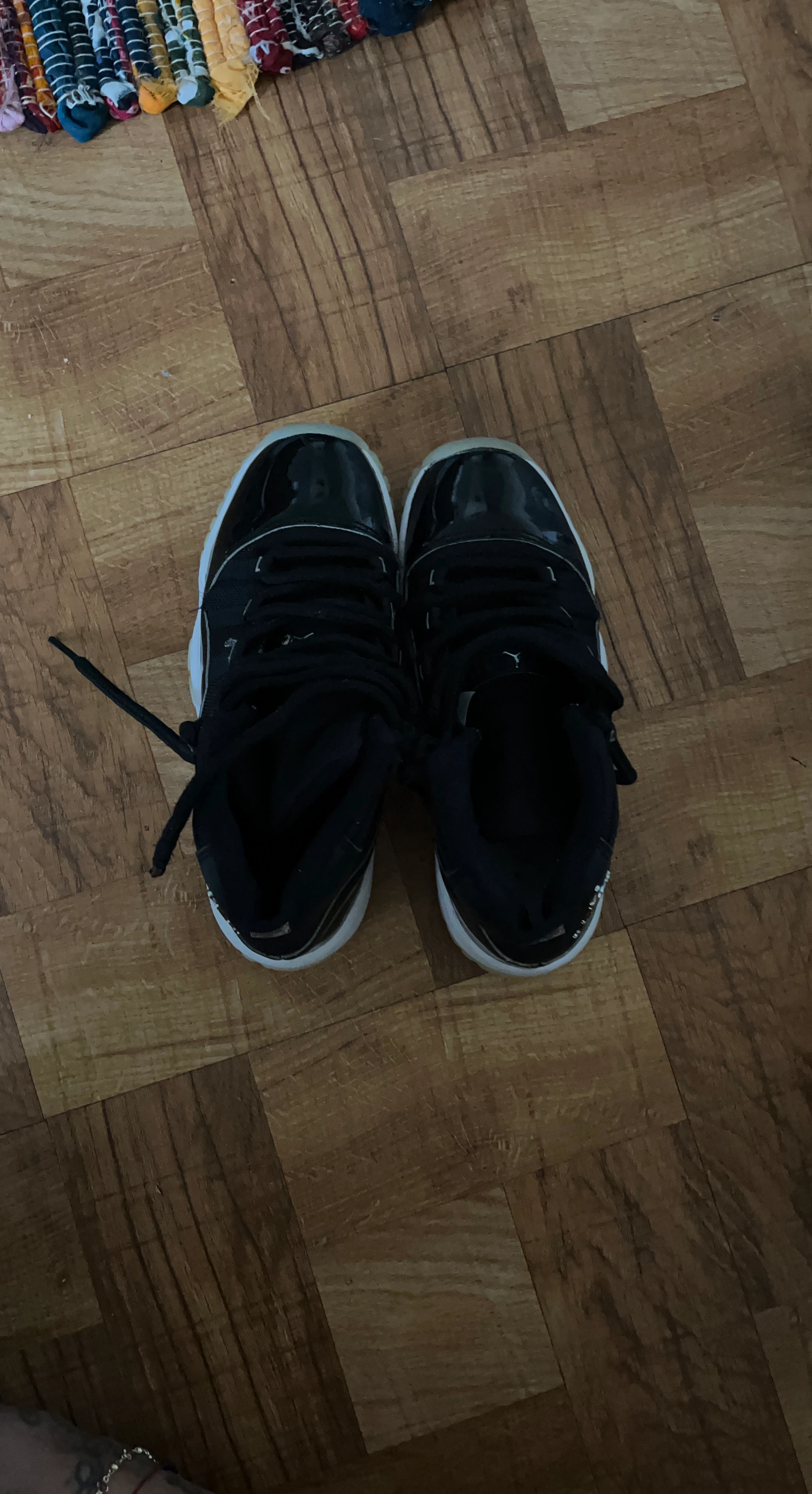 Black Air Jordan 11 Retro Sneakers