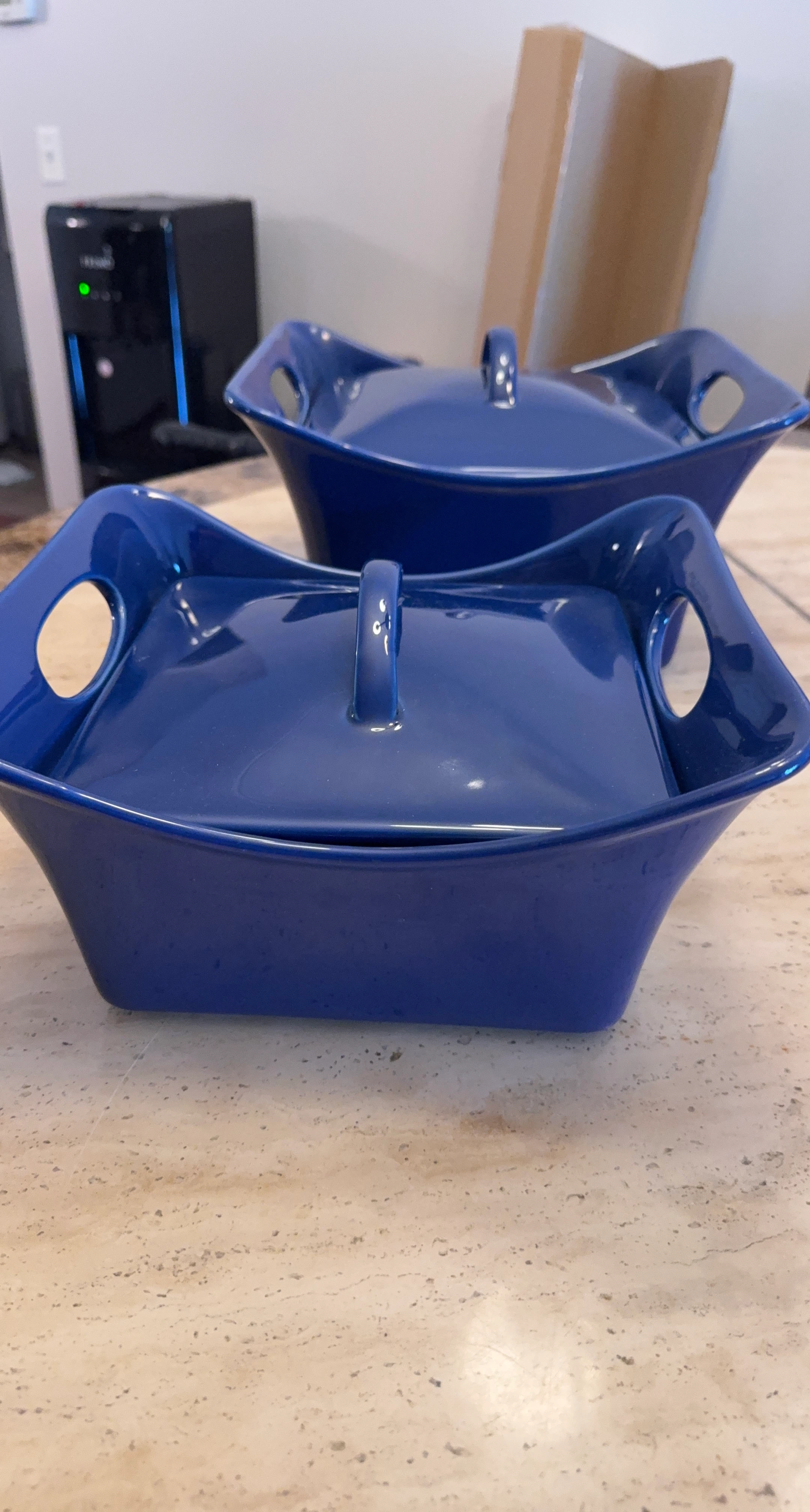 Rachel Ray blue casseroles