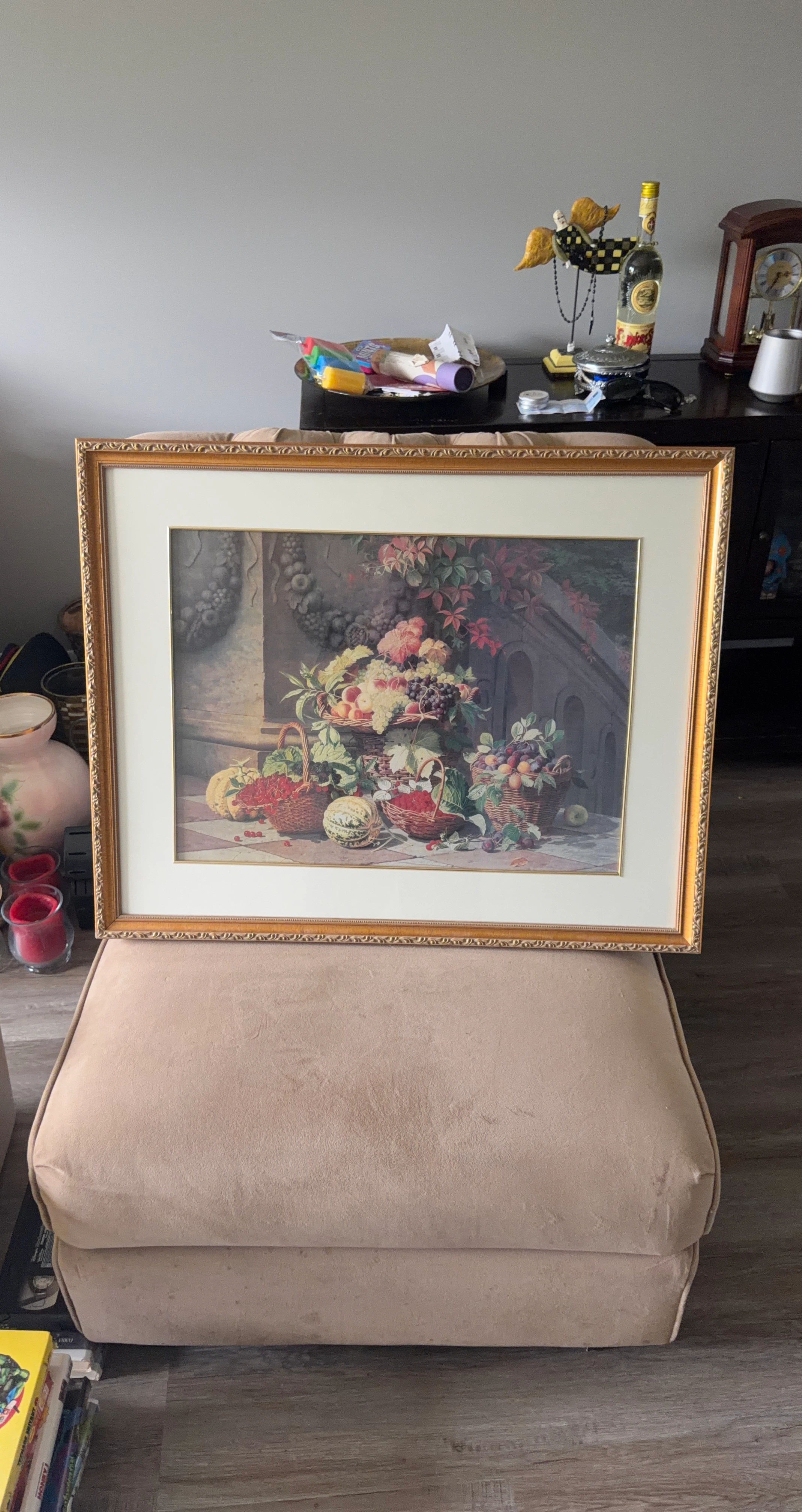 Framed Still Life Fruit Print