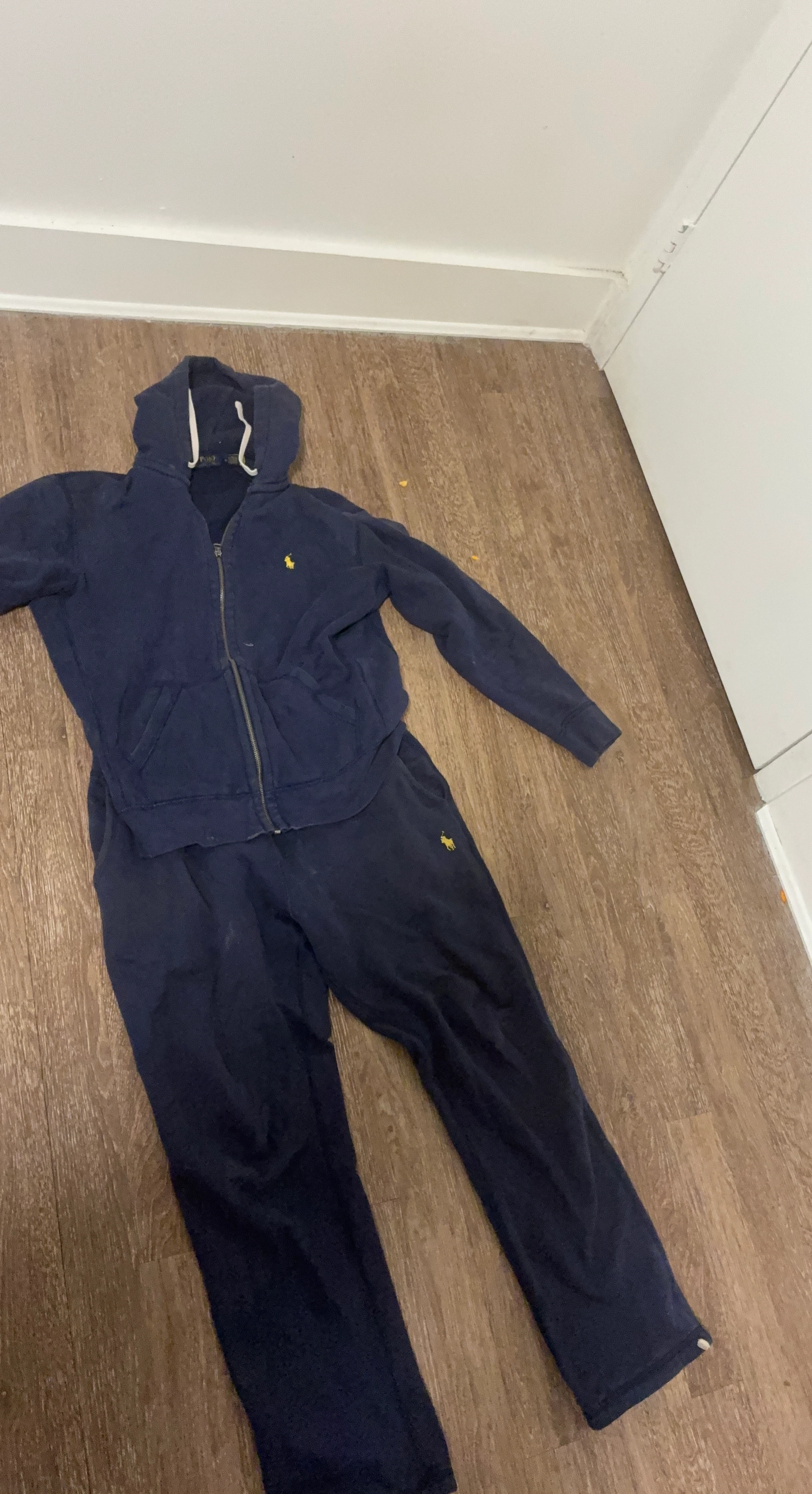 Navy Polo Ralph Lauren Tracksuit Set
