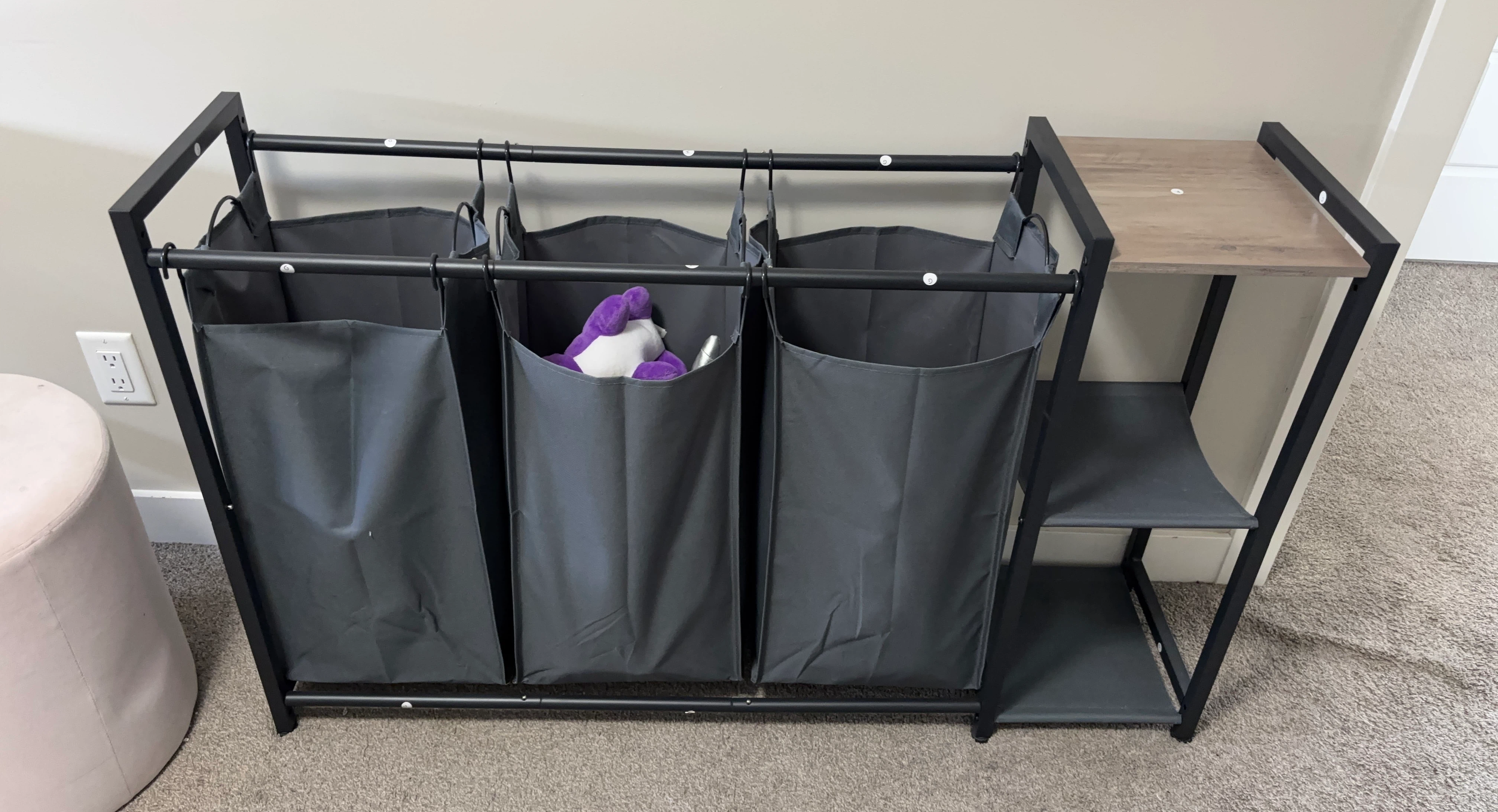 3-Bag Laundry Sorter