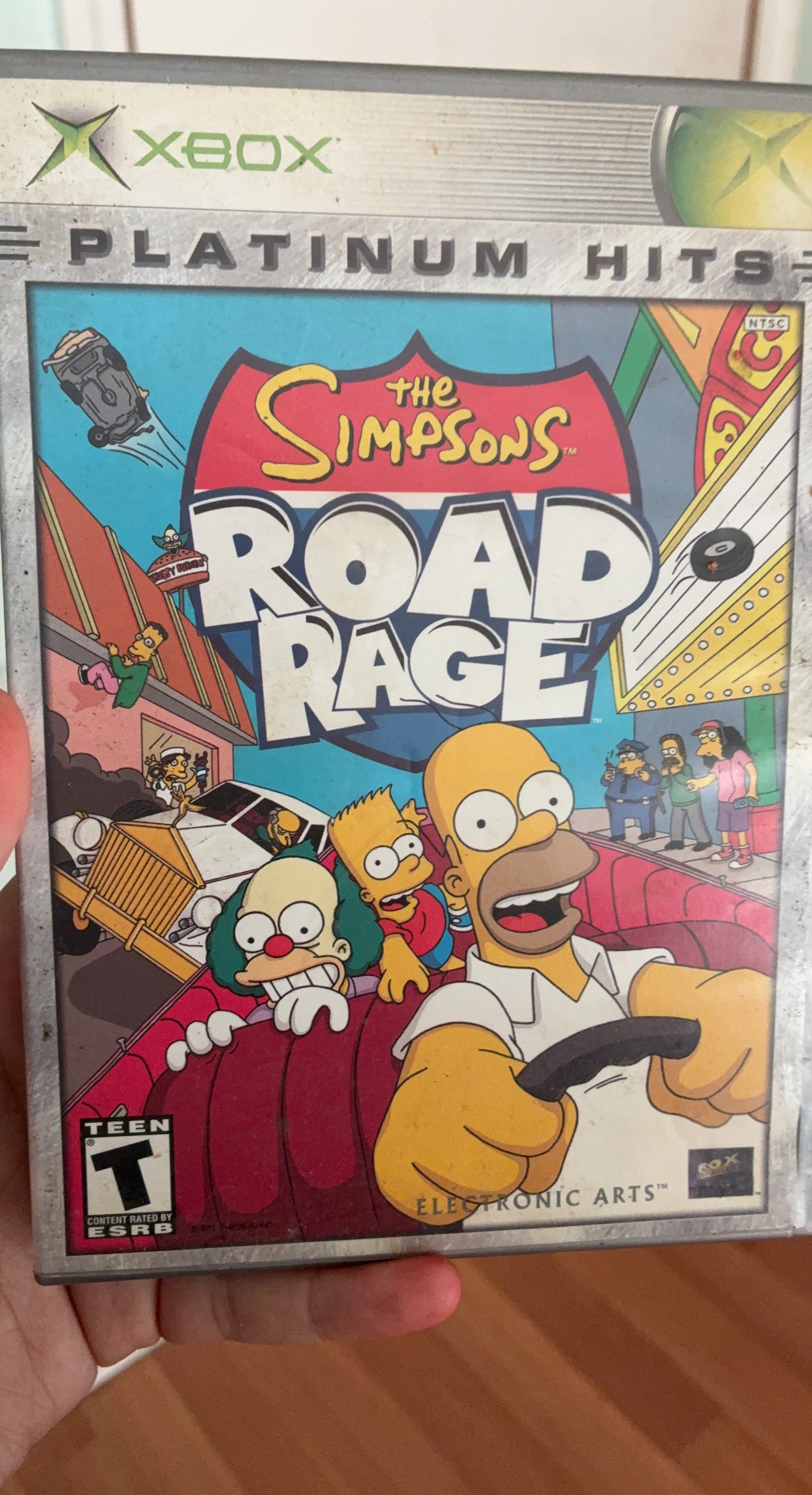 The Simpsons Road Rage Xbox Platinum Hits