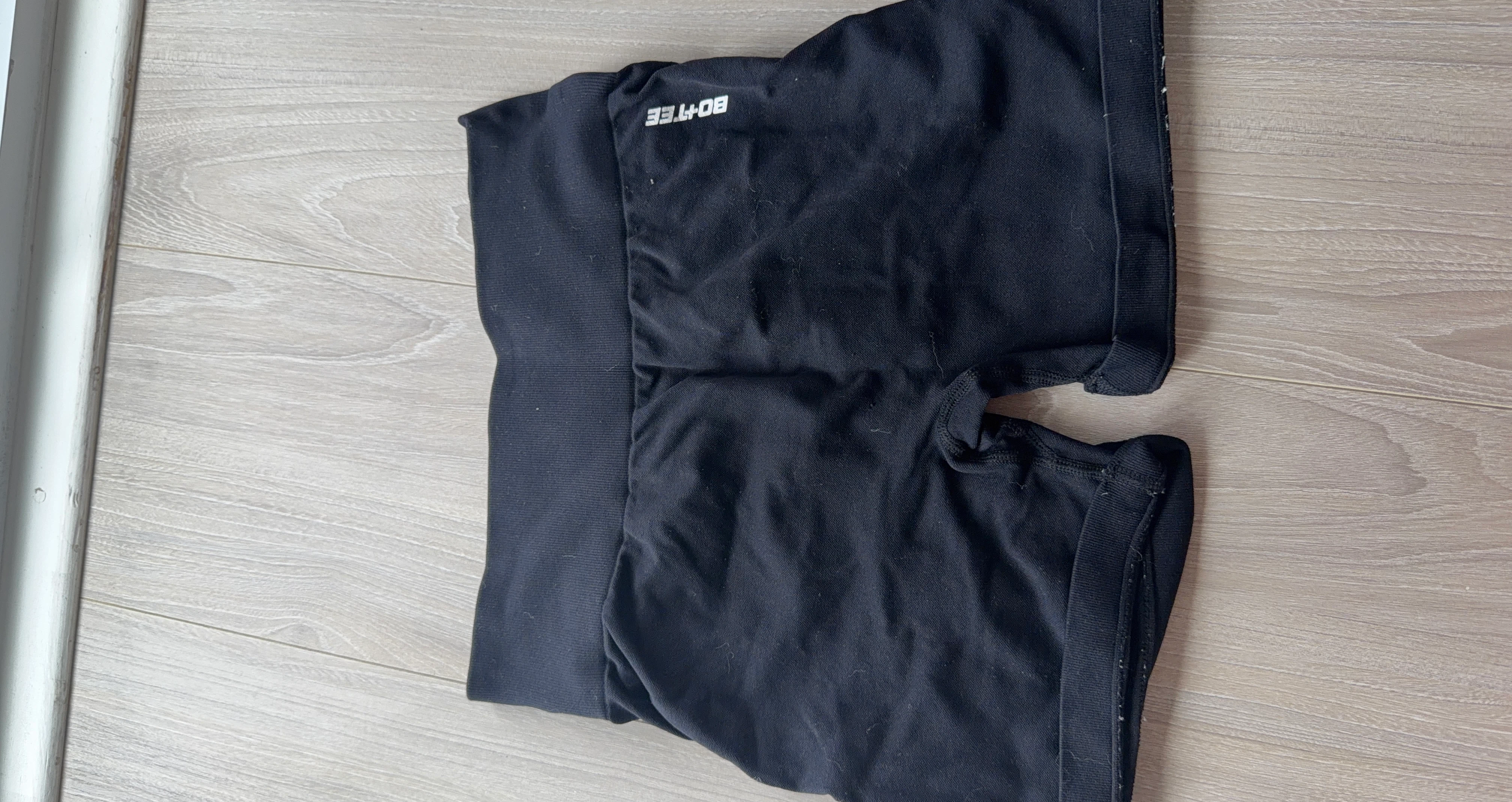 BO+TEE Black Seamless Gym Shorts - photo 2