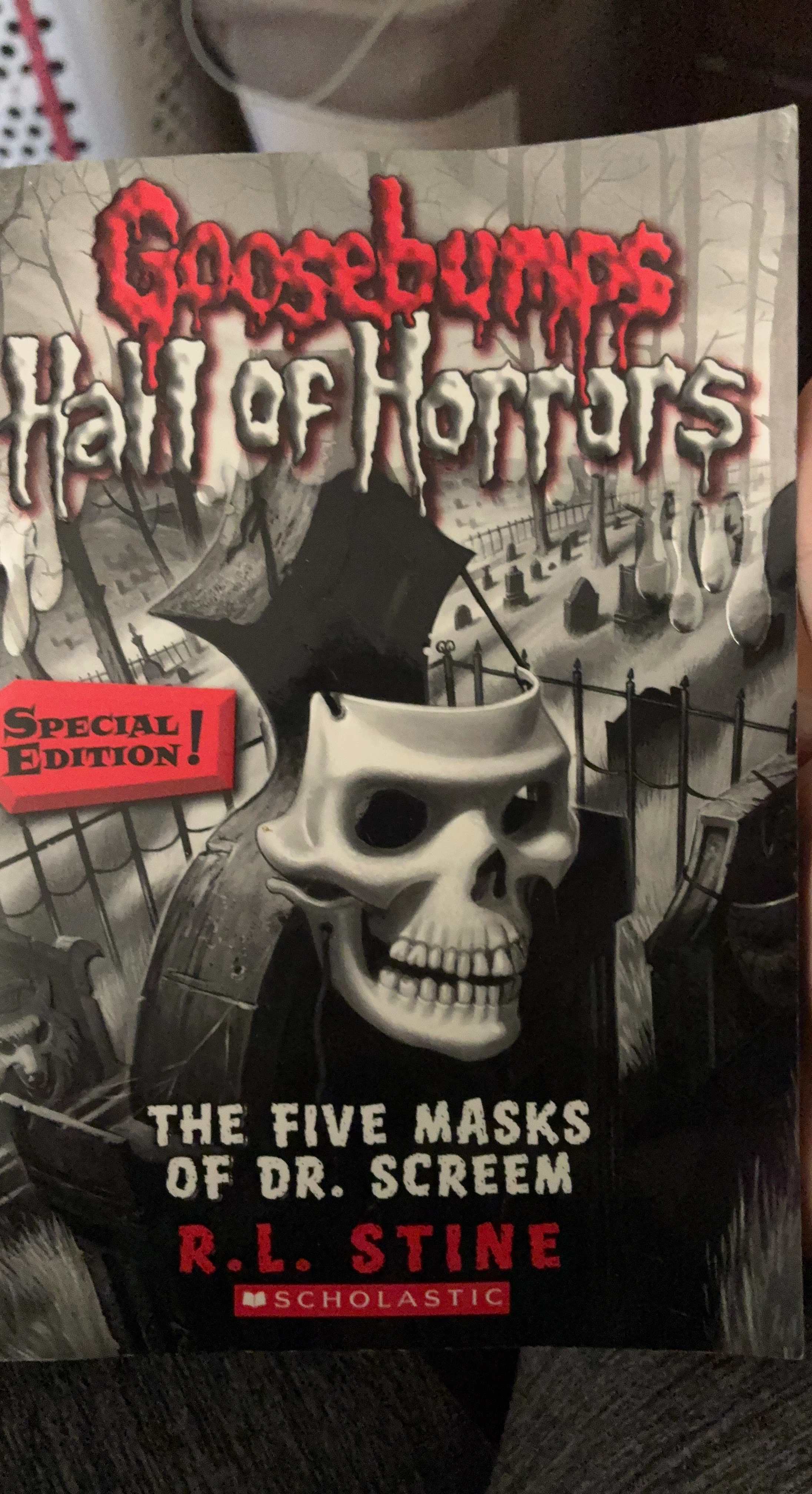 Goosebumps Hall of Horrors: The Five Masks of Dr. Screem