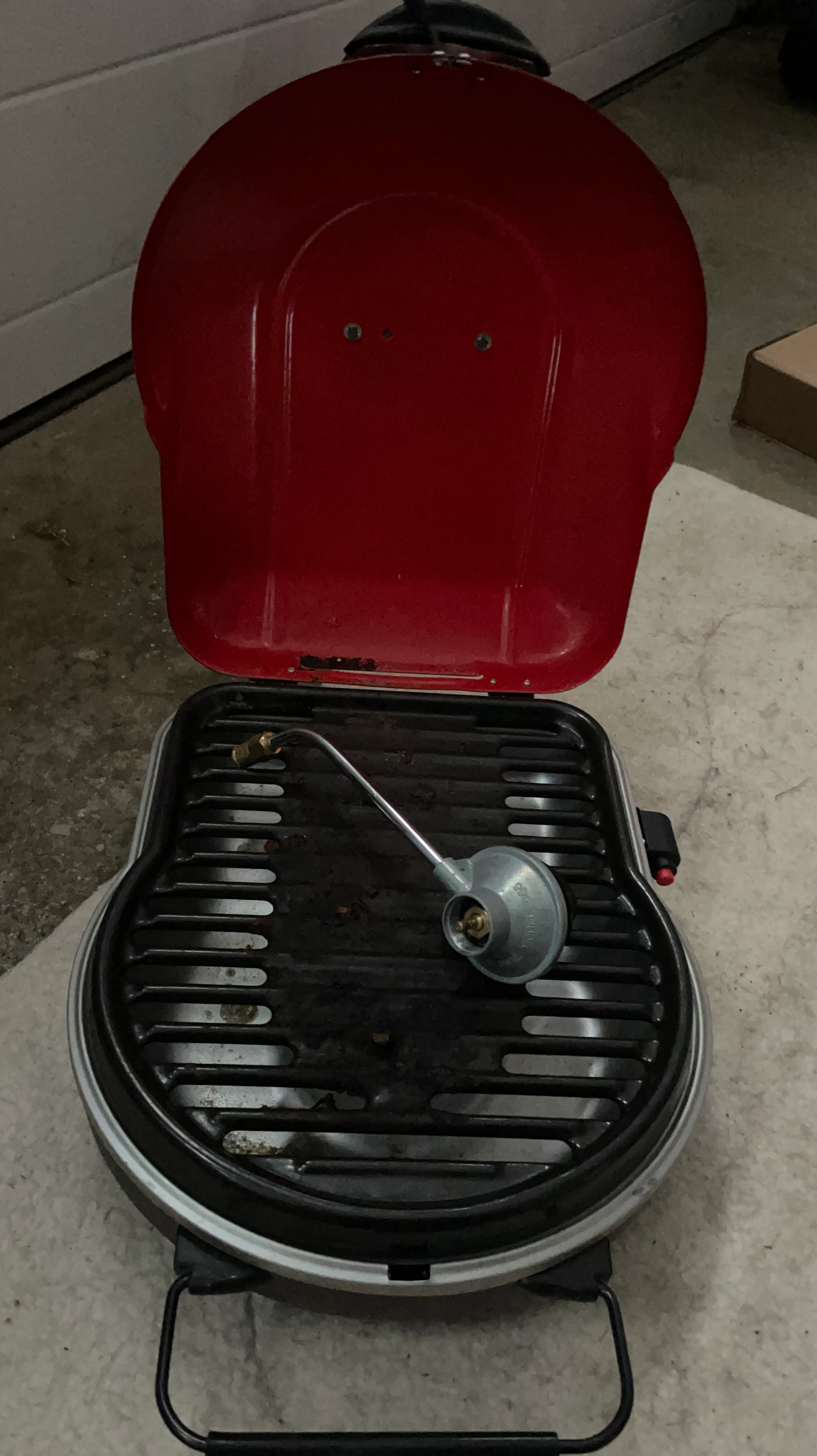 Coleman Red Portable Propane Grill