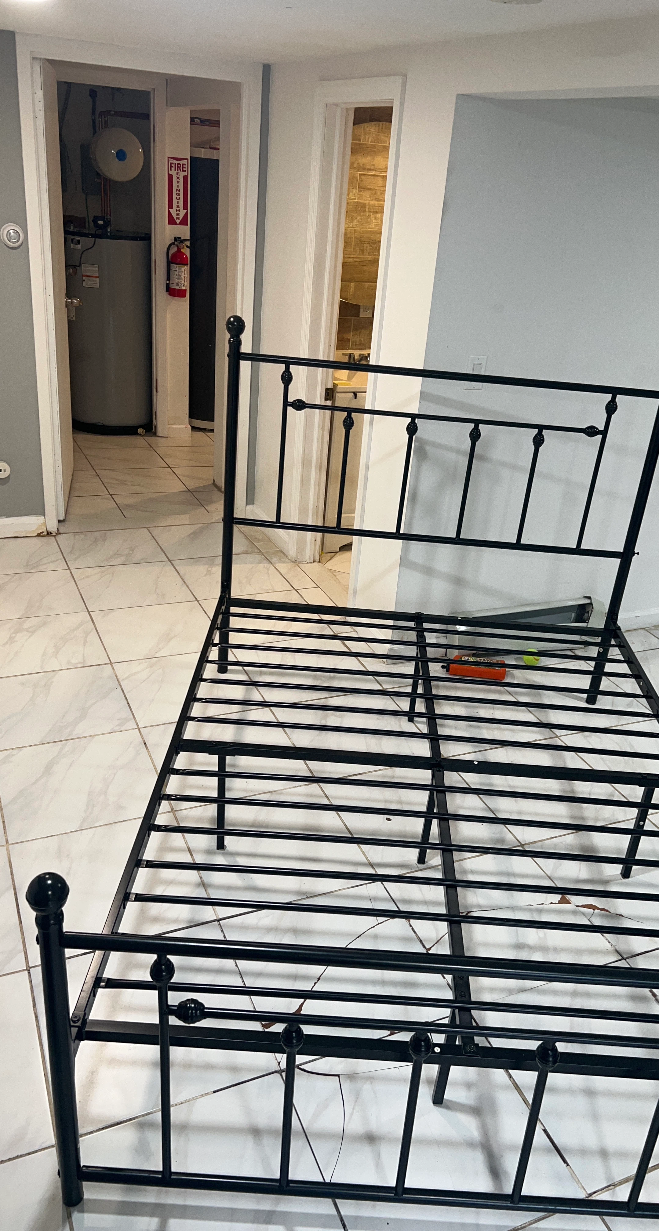 Black Metal Bed Frame