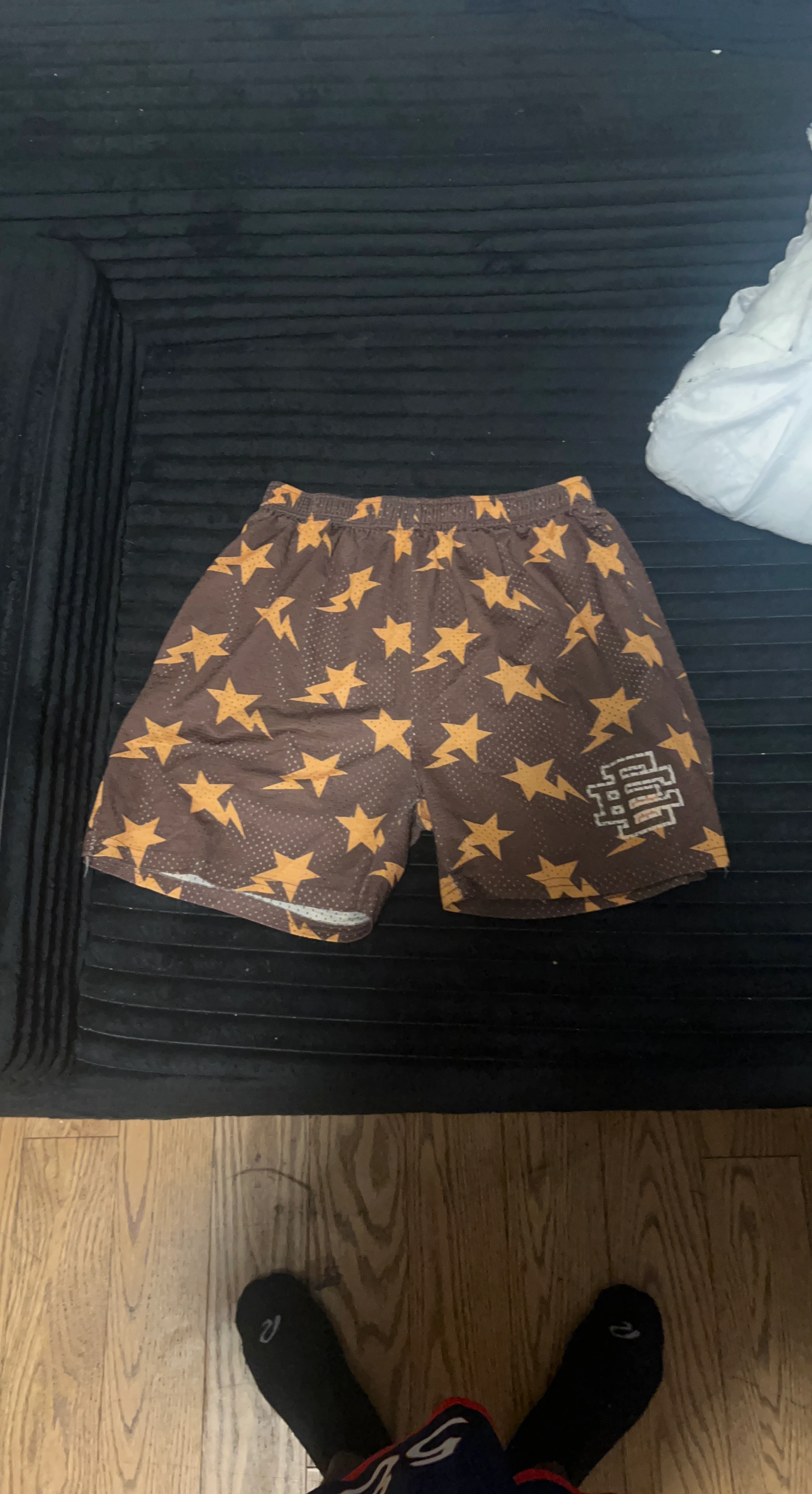 Eric Emanuel EE Star Shorts Brown