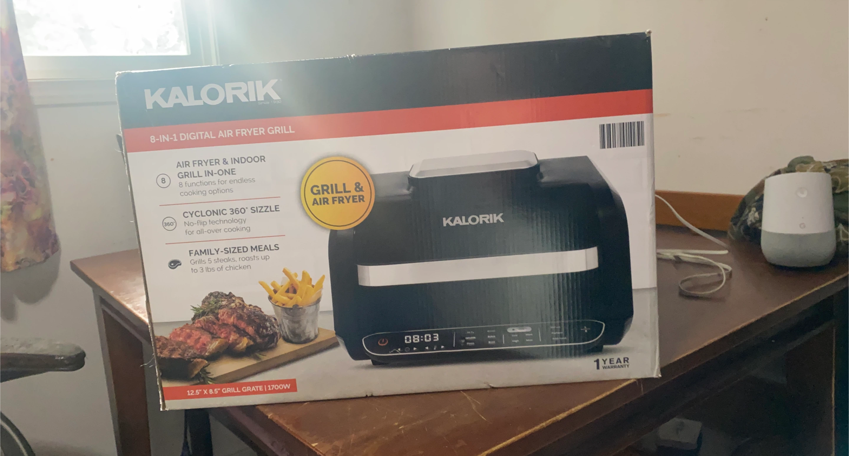 Kalorik 8-in-1 Digital Air Fryer Grill