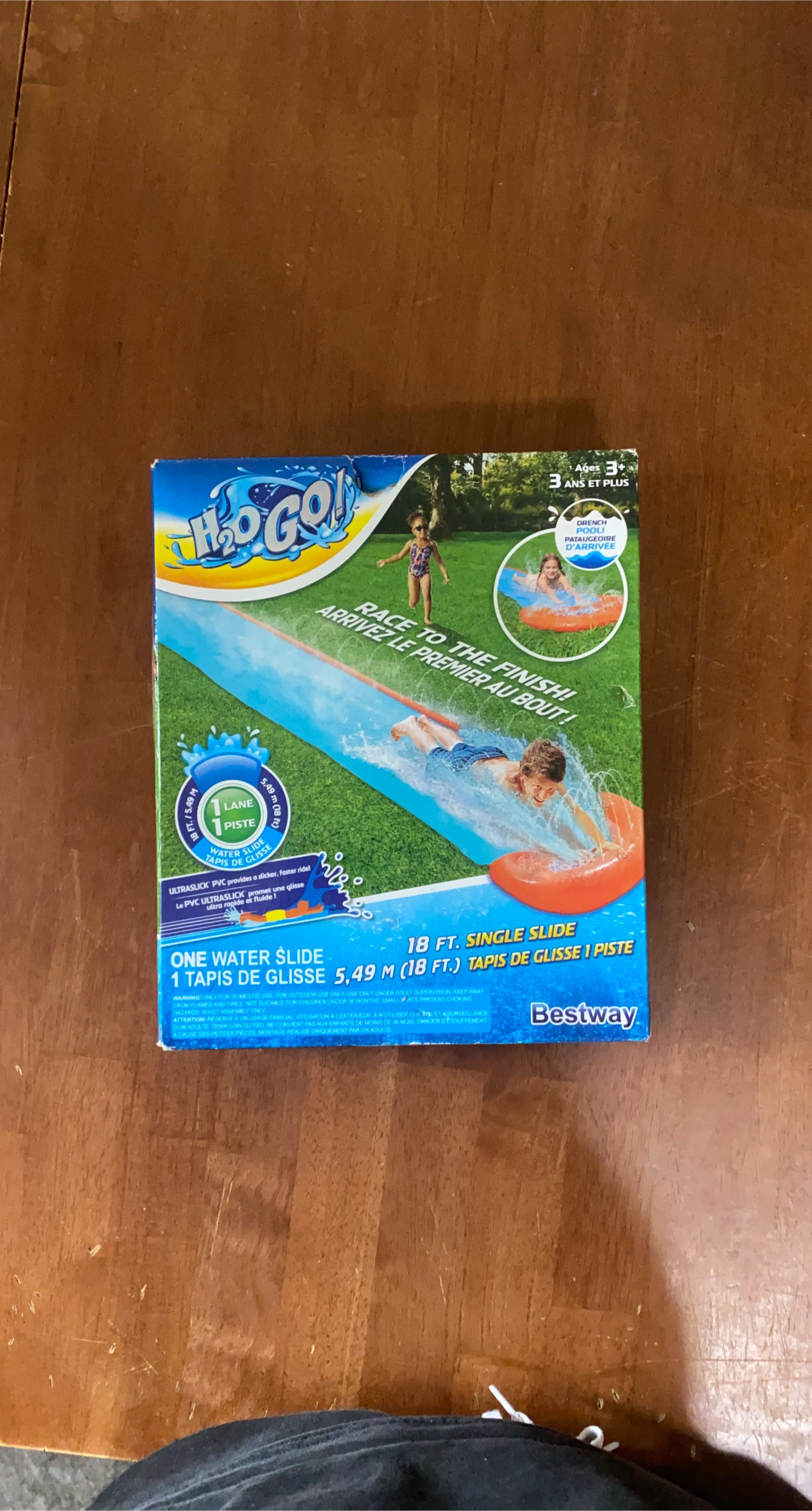 H2O GO! 18 FT Single Water Slide