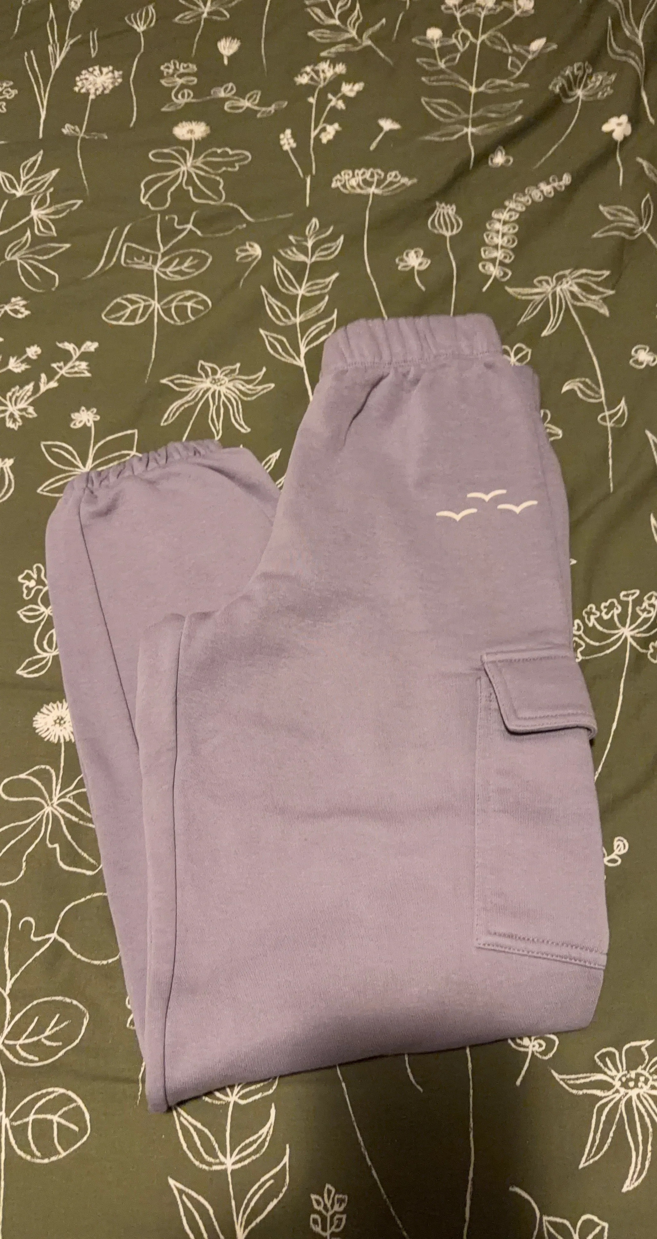 Light Purple LazyPants Cargo Sweatpants