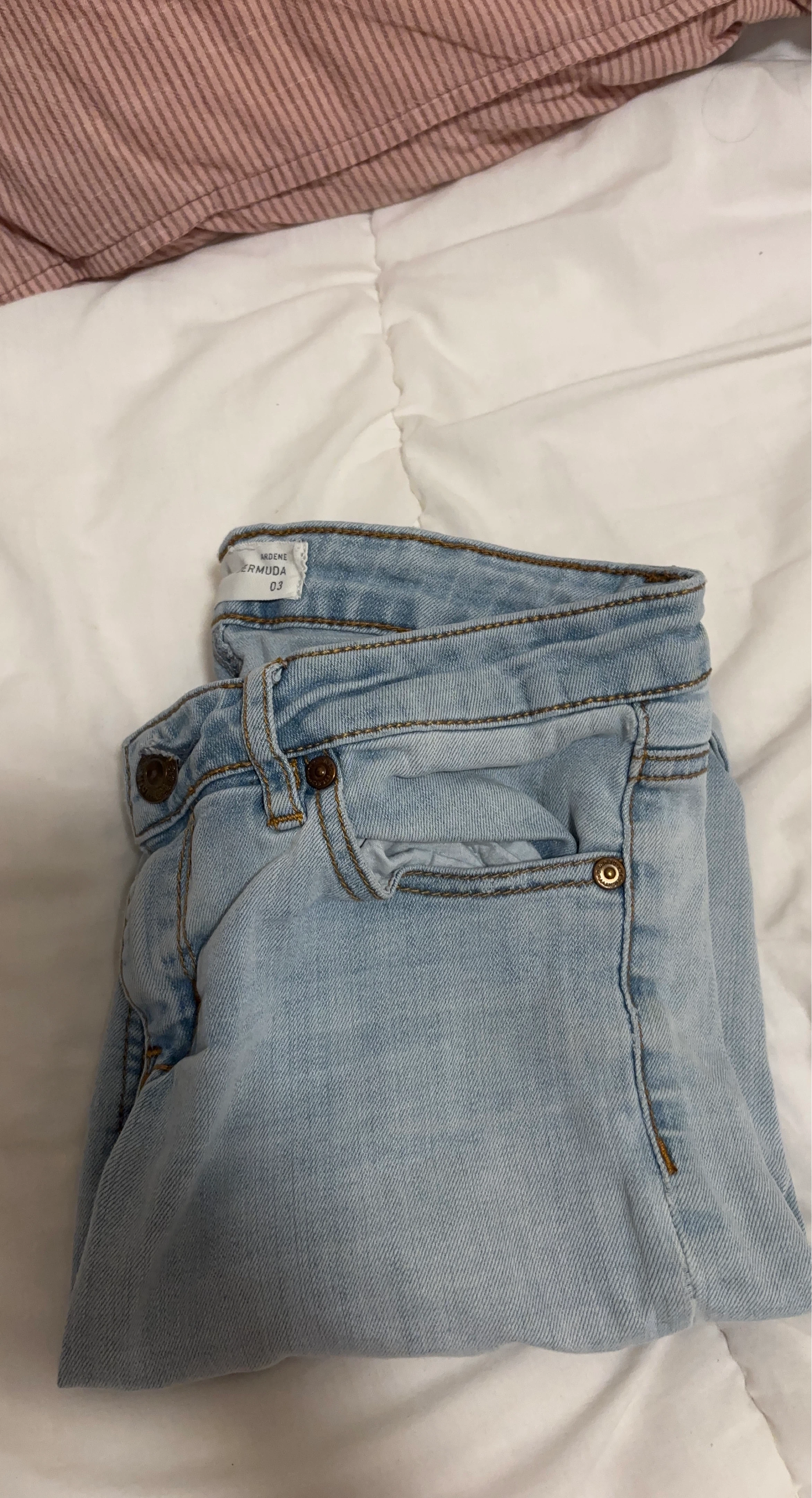 Ardene Women's Denim Bermuda Shorts Size 03
