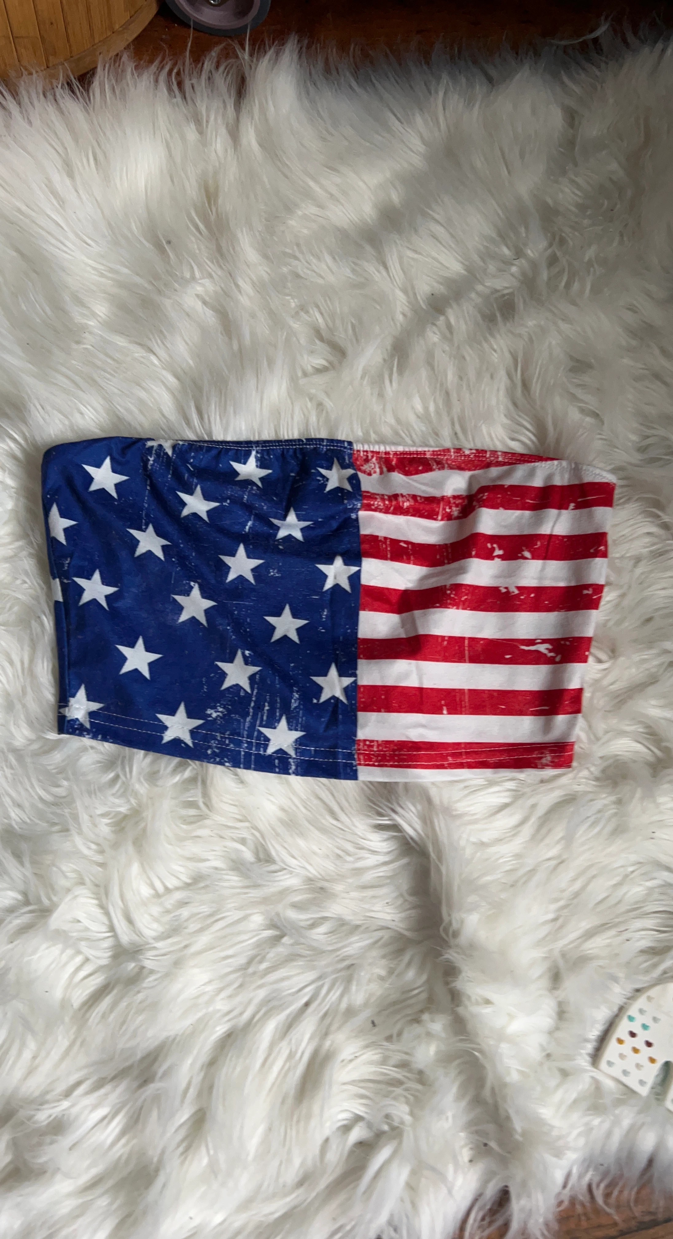 American Flag Tube Top