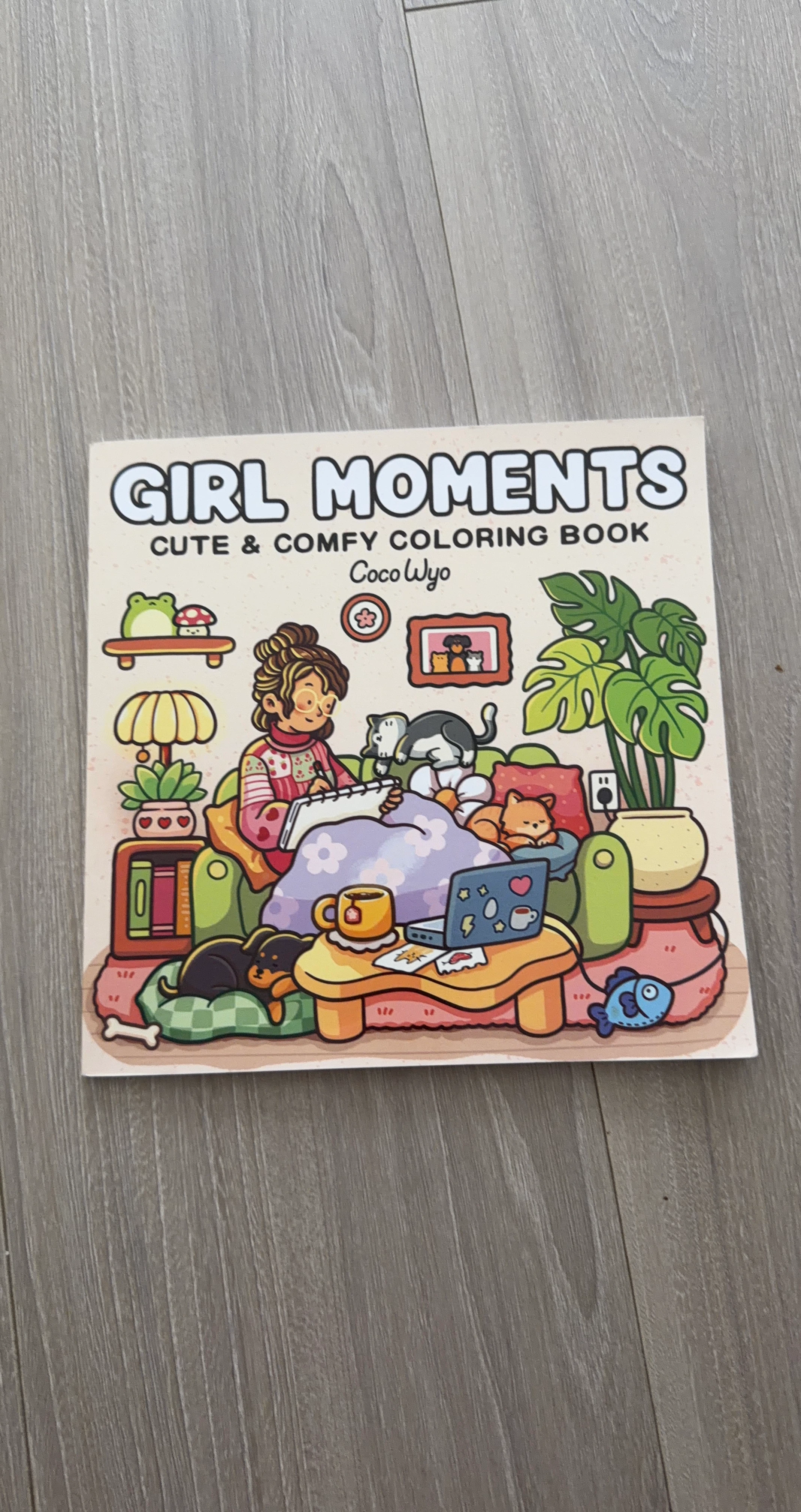 Girl Moments Coloring Book by Coco Wyo – Gently Used
