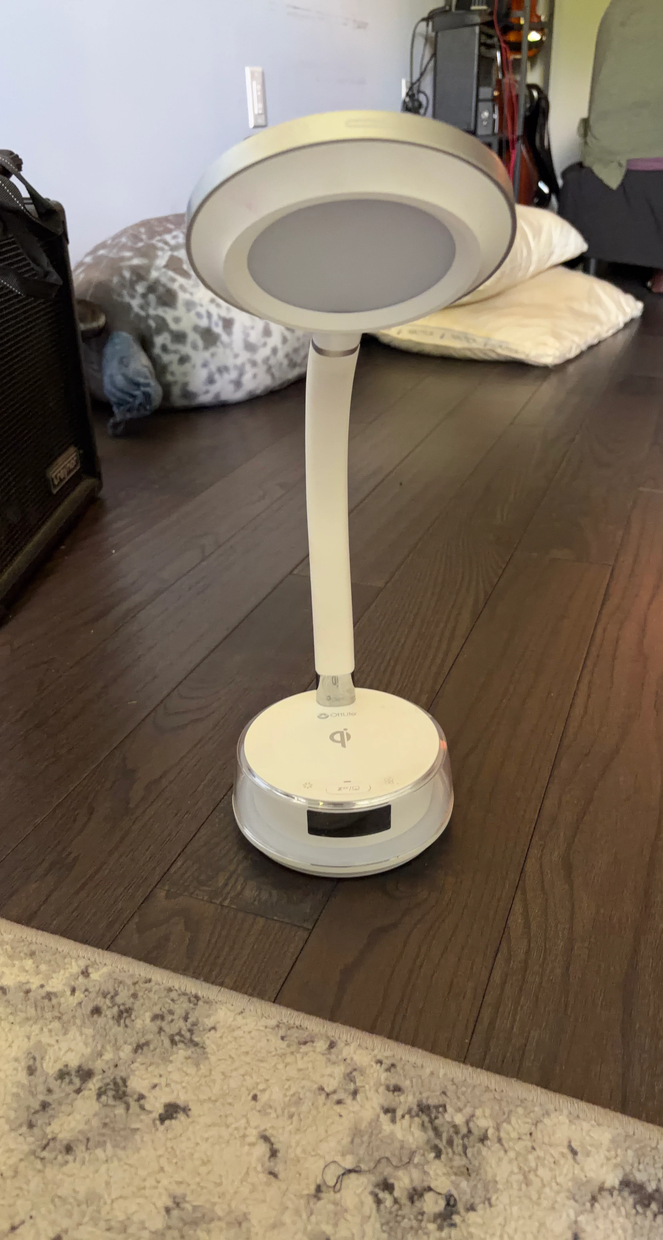 OttLite LED Desk Lamp with Wireless Charger