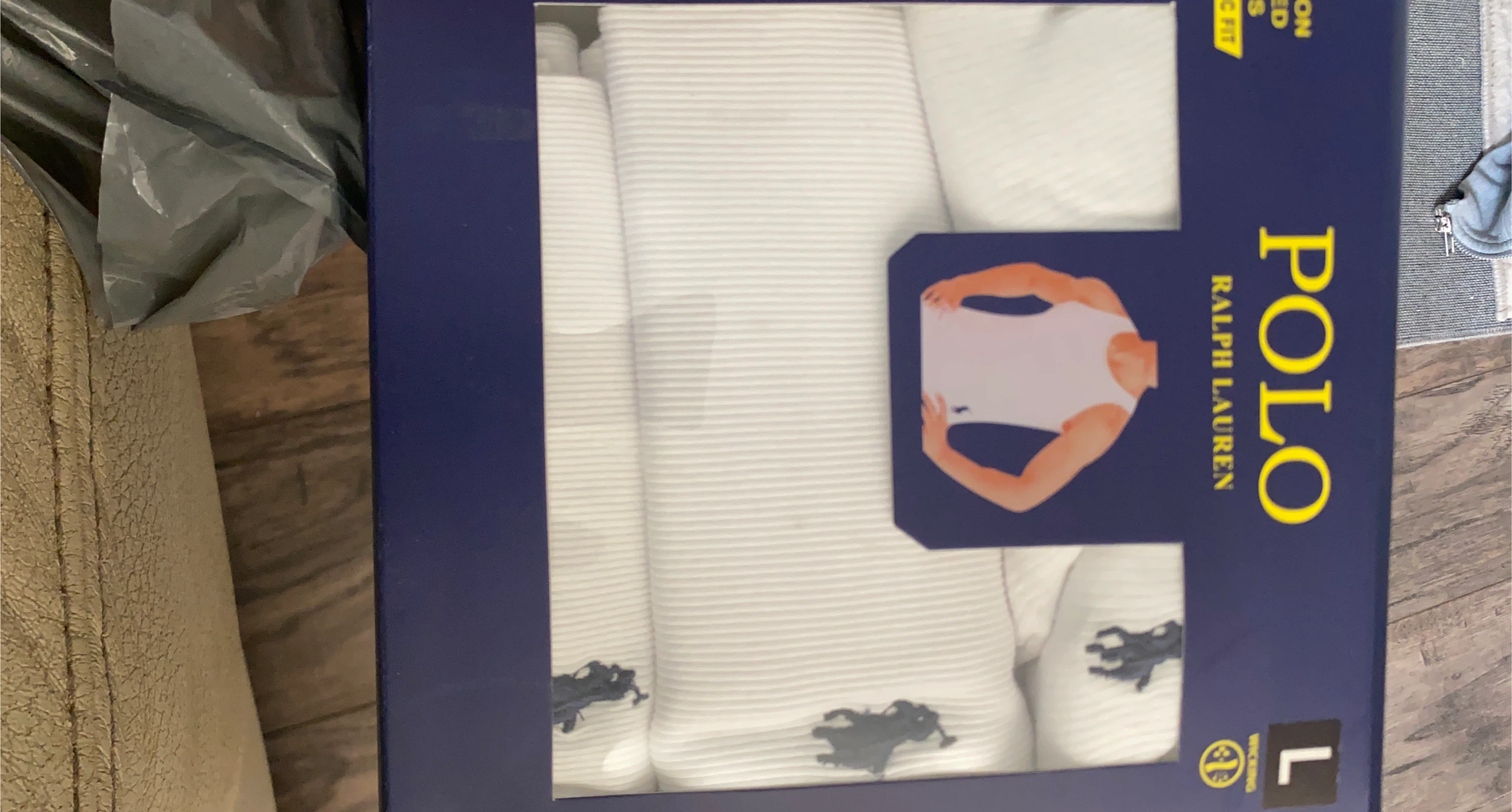 Polo Ralph Lauren White Tank Tops - Large (3-Pack)