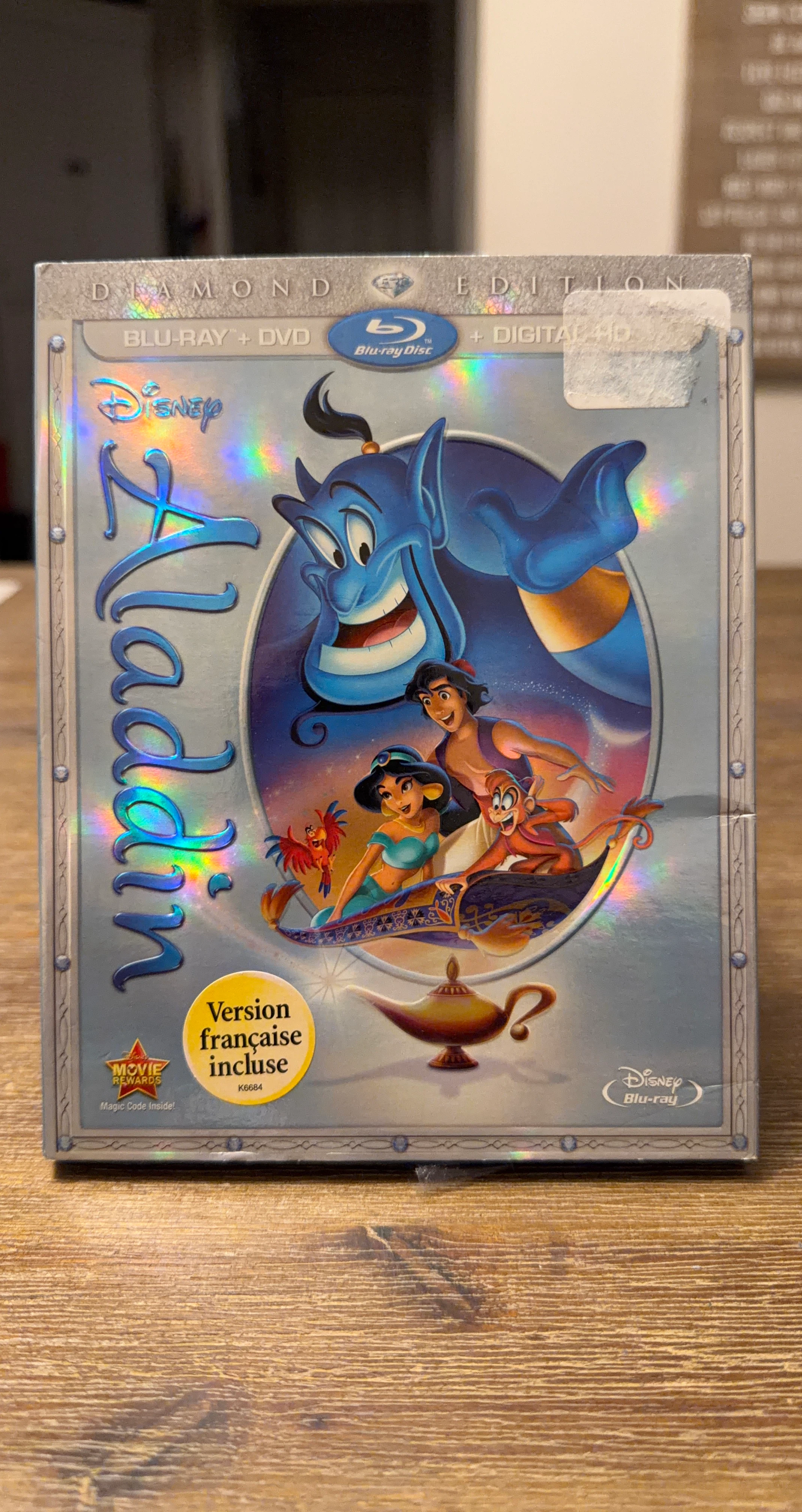 Disney Aladdin Diamond Edition Blu-ray + DVD