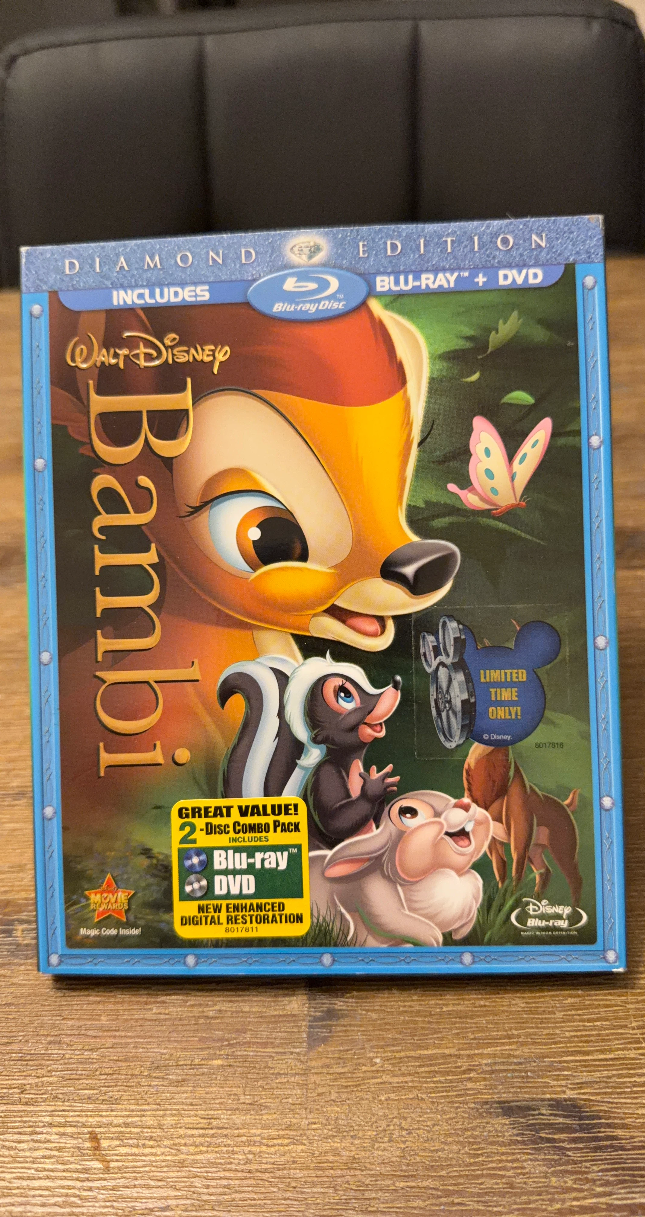 Disney Bambi Diamond Edition Blu-ray + DVD