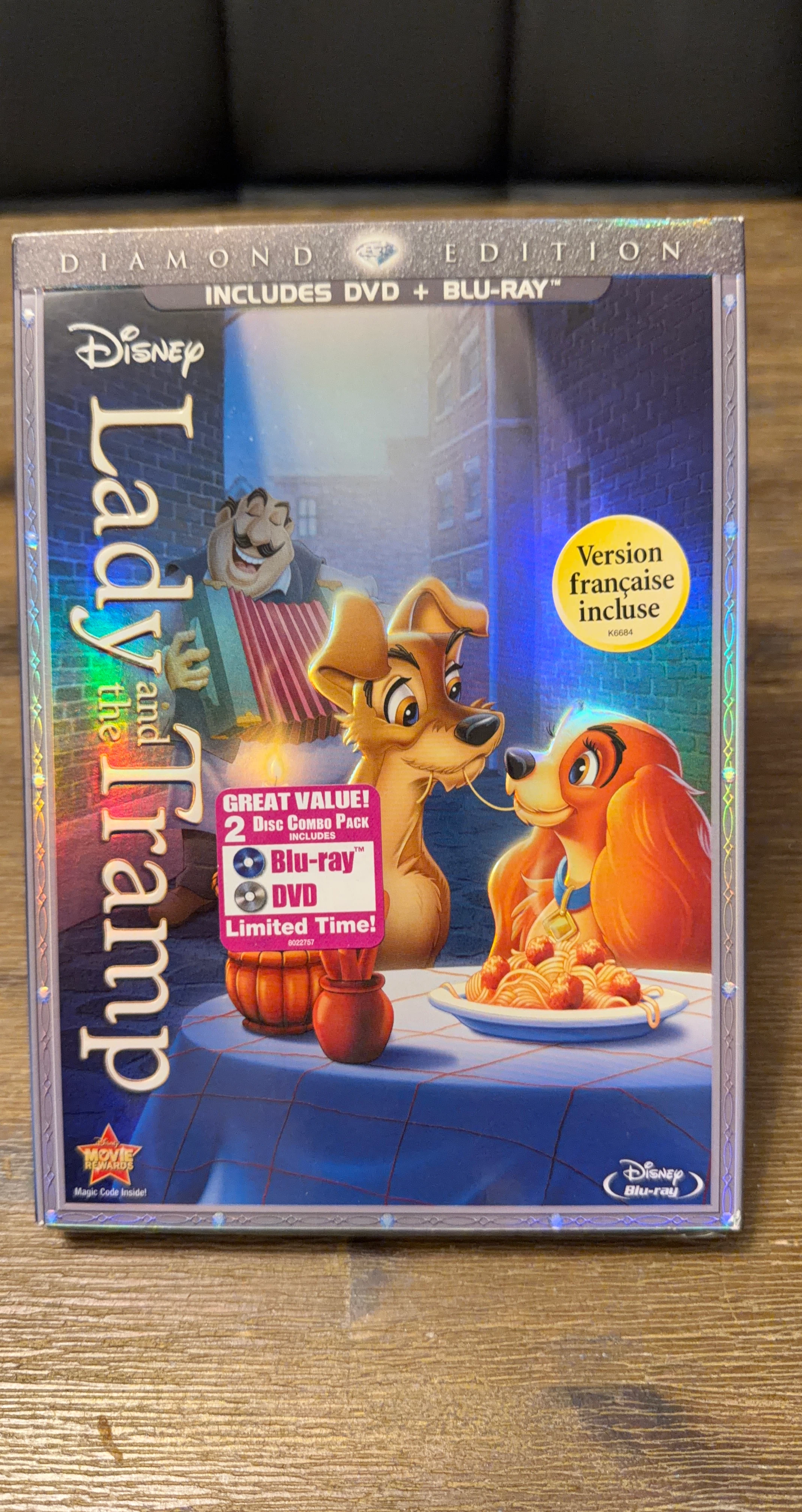 Disney Lady and the Tramp Diamond Edition