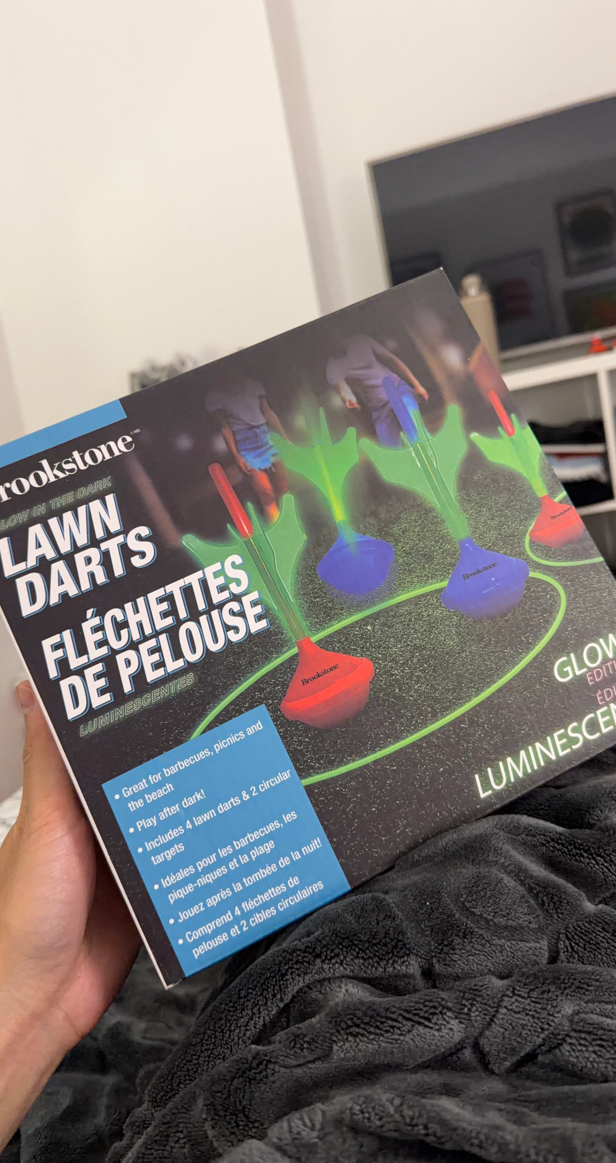 Brookstone Glow in the Dark Lawn Darts