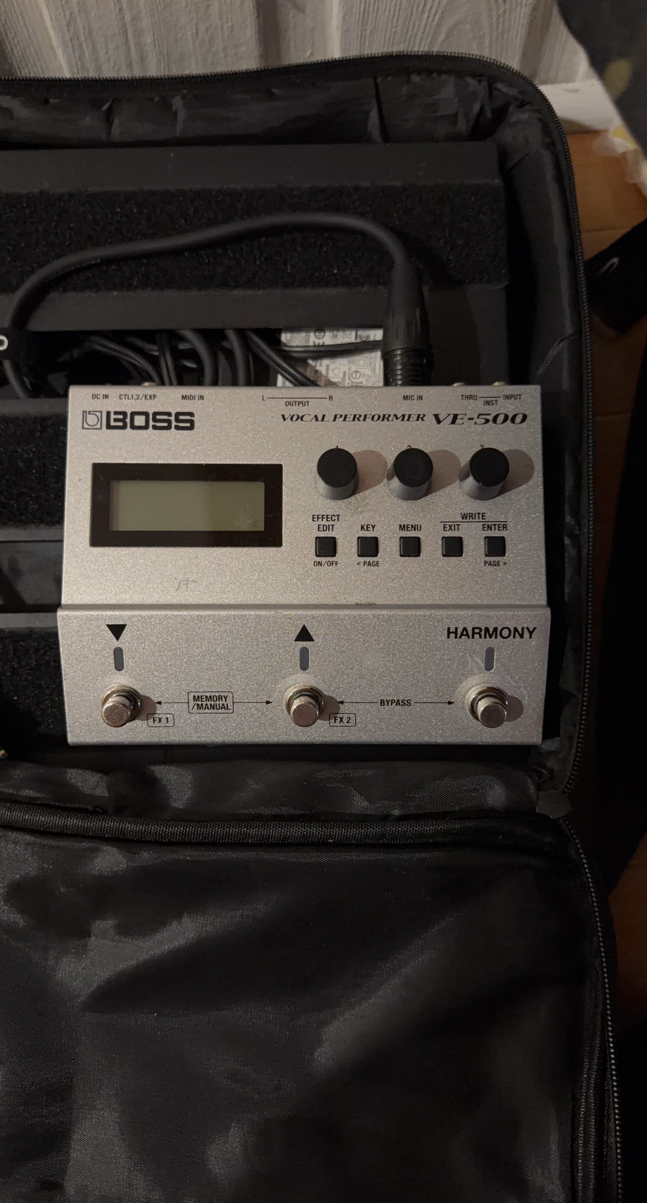 BOSS Vocal Performer VE-500 Vocal Effects Processor