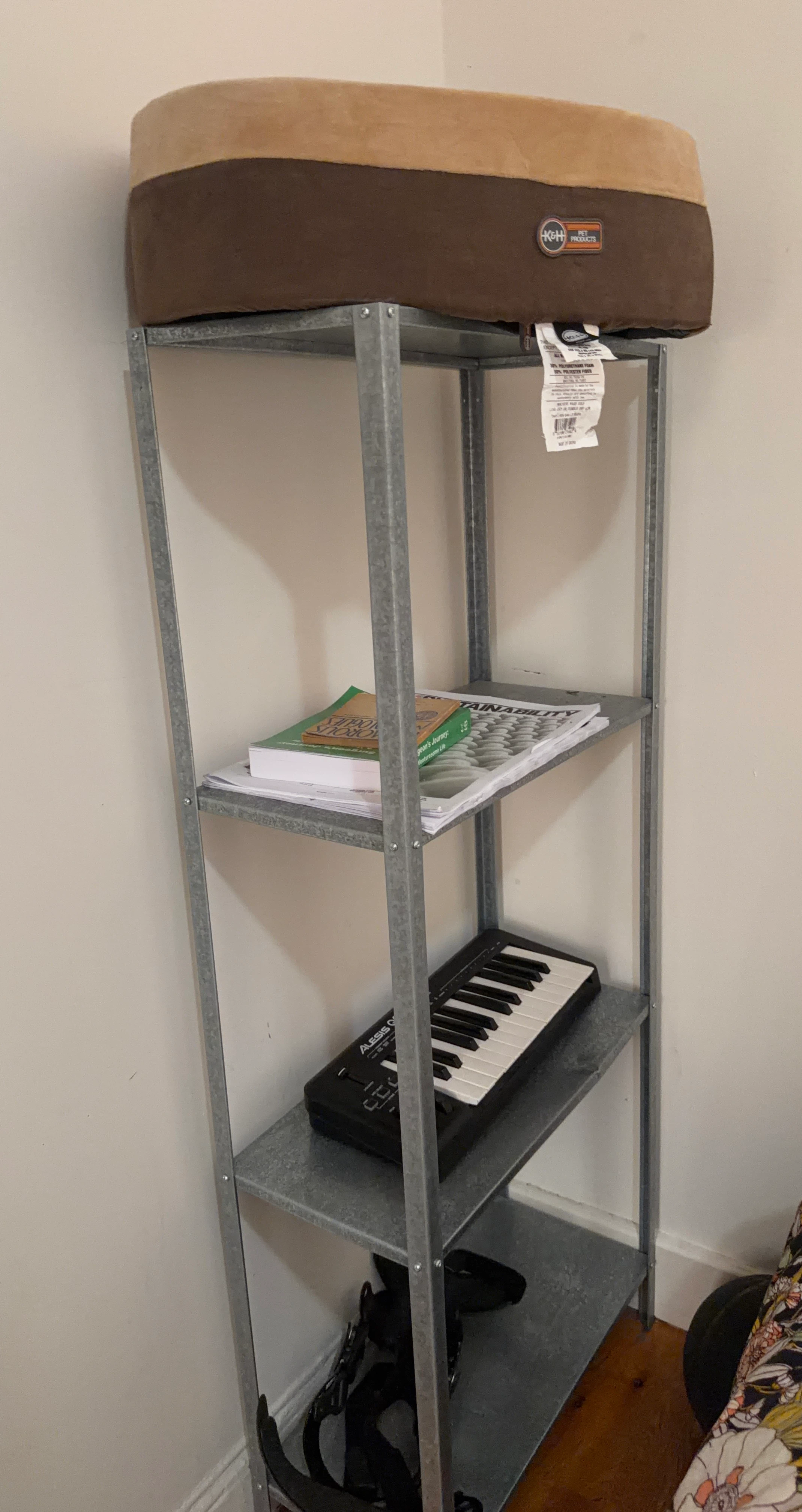 Ikea 4-Shelf Metal Shelving Unit - photo 2