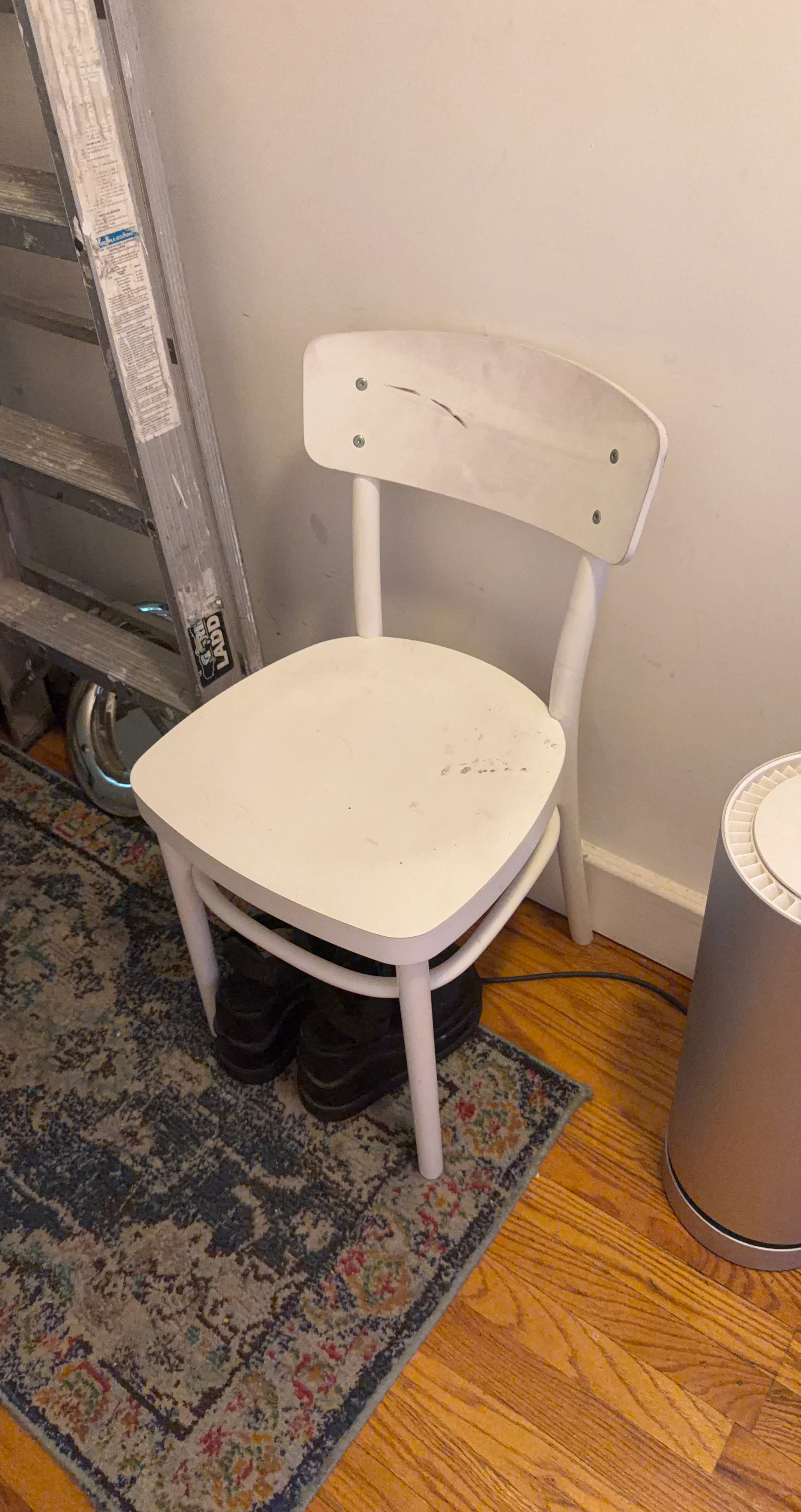 White Wooden Chair